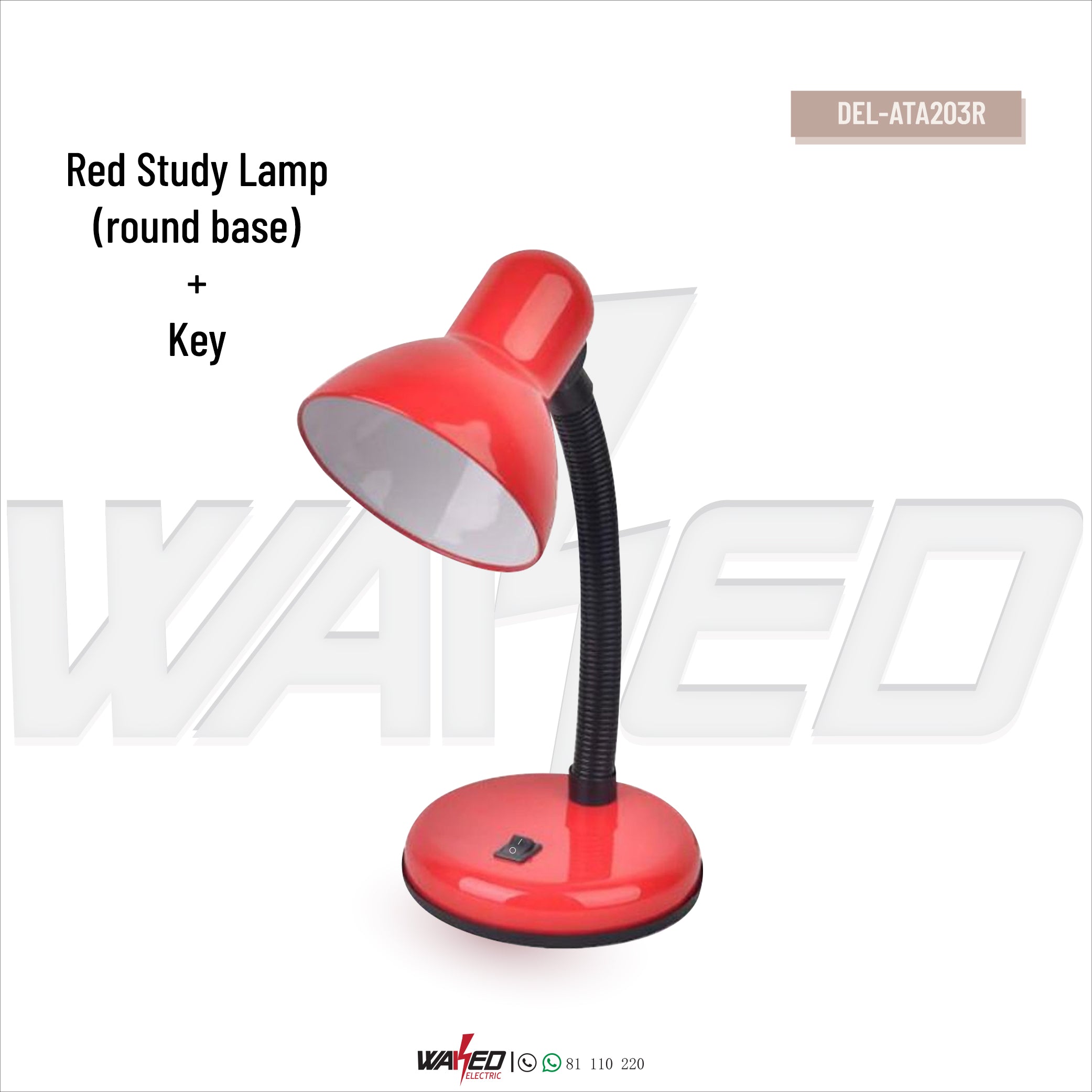 Adjustable LED Desk Lamp with USB Port - Perfect for Home Office, Study & Reading (Black)