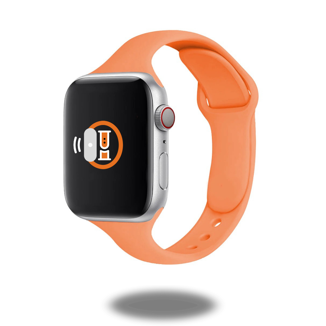Slim Silicone Sports Band - Lightweight & Durable Fitness Tracker Strap for Running, Gym & Outdoor Activities