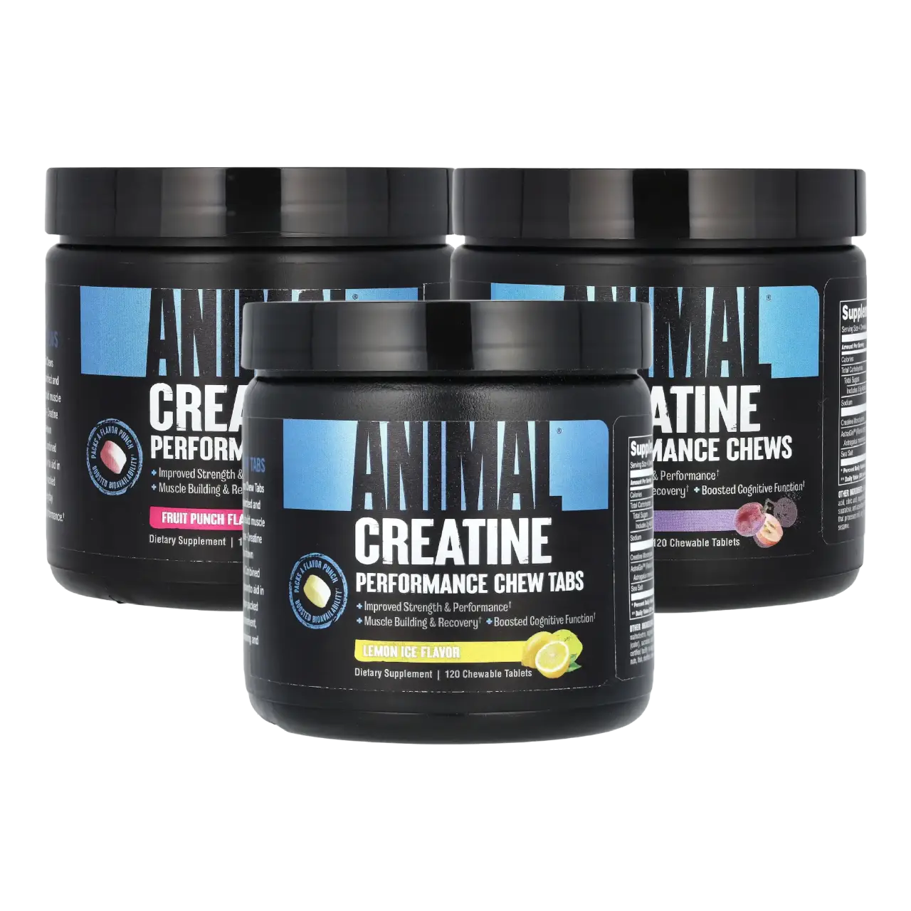 Premium Animal Creatine Chews - 120 Tablets for Muscle Growth & Recovery | Ideal for Athletes, Bodybuilders & Fitness Enthusiasts