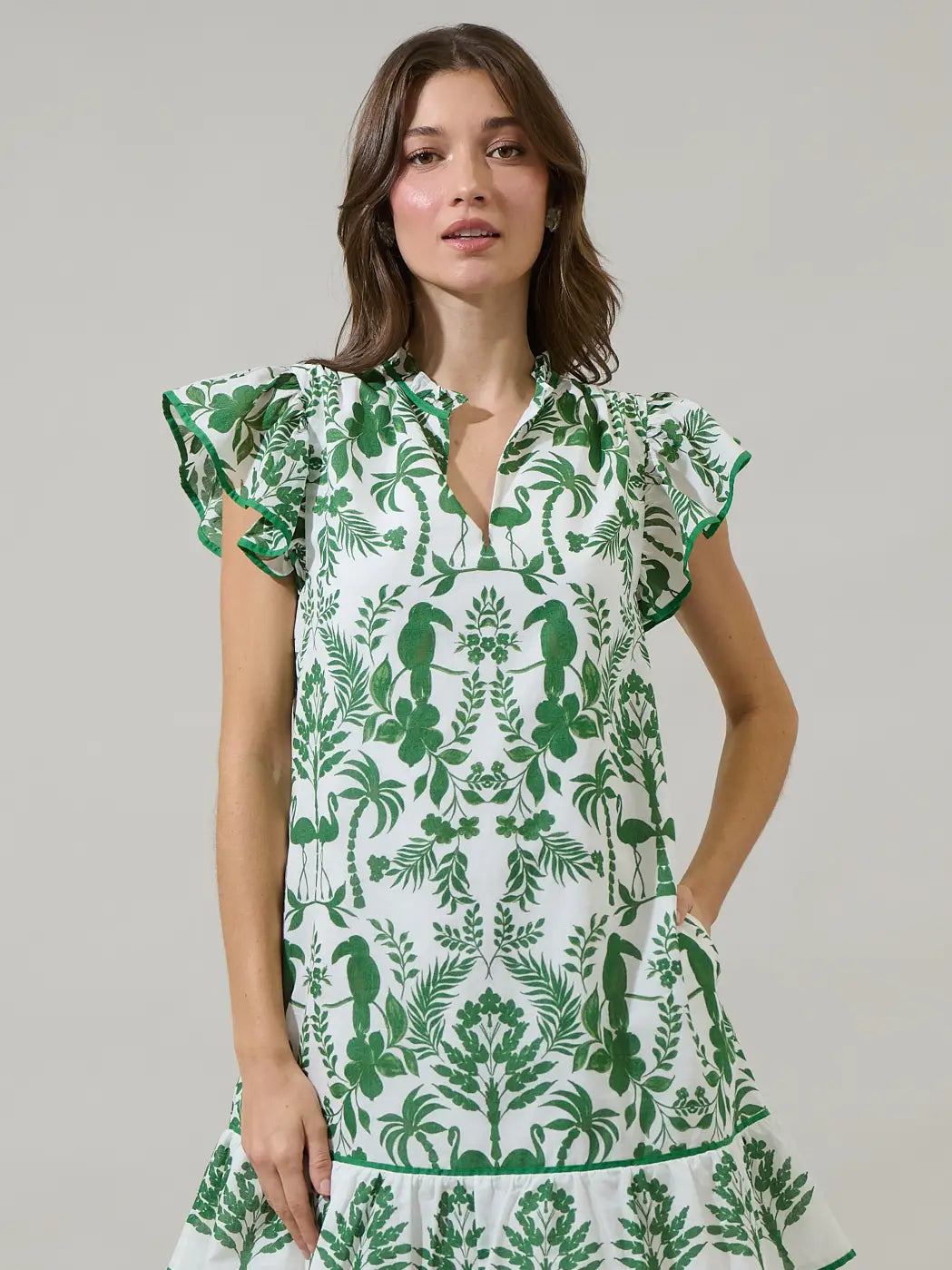 Davina Shift Dress - Women's Elegant Casual Flowy Midi Dress for Work, Office, and Special Occasions