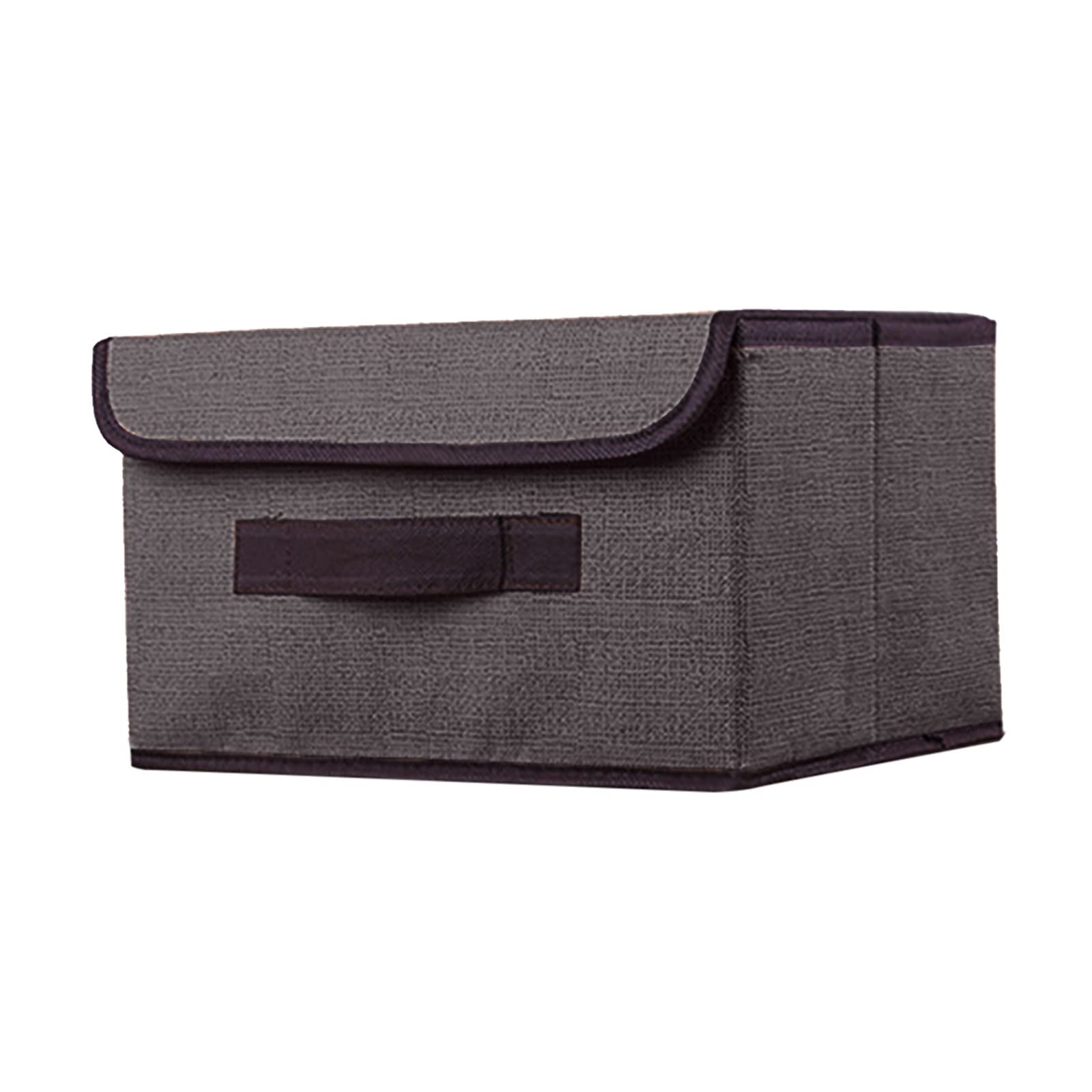 Foldable Storage Box with Lid - Portable Clothes Organizer for Wardrobe, Closet & Home Organization | Perfect for Travel, Moving & Seasonal Storage