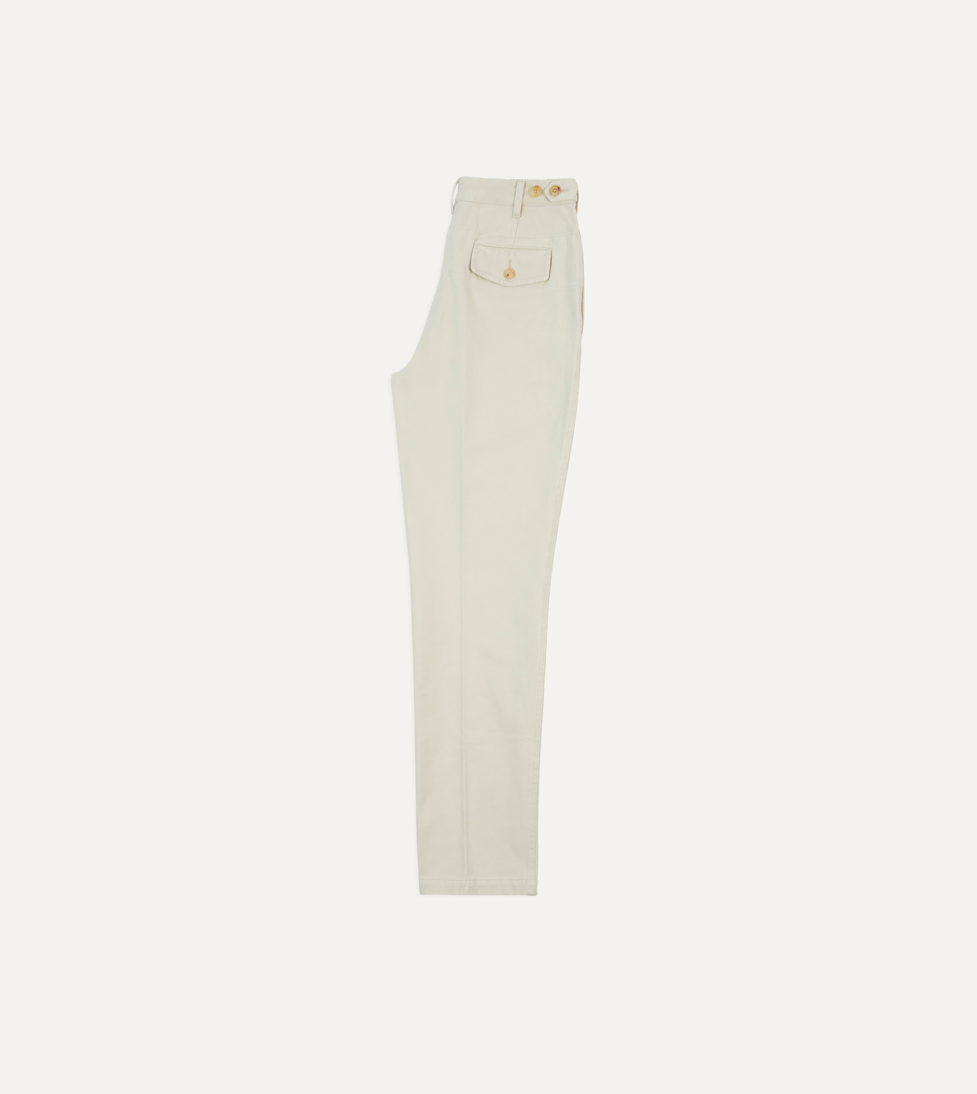 Premium Ecru Heavyweight Cotton Twill Gaming Pants for Men - Comfortable & Durable Casual Trousers for Esports, Lounge Wear and Everyday Use