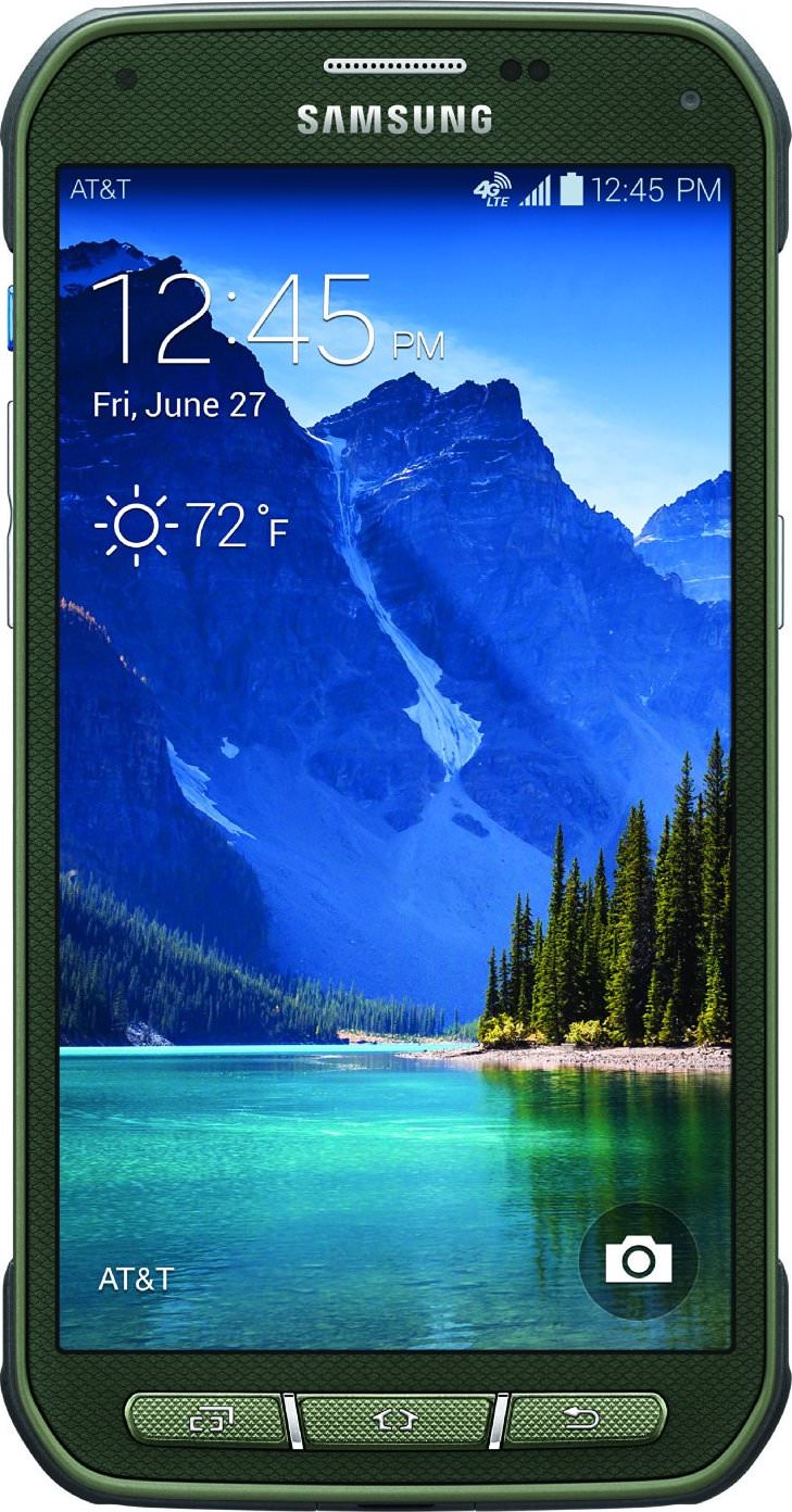 Samsung Galaxy S5 Active 16GB Verizon Unlocked Smartphone in Camo Green - Rugged Waterproof Phone for Outdoor Adventures & Extreme Sports
