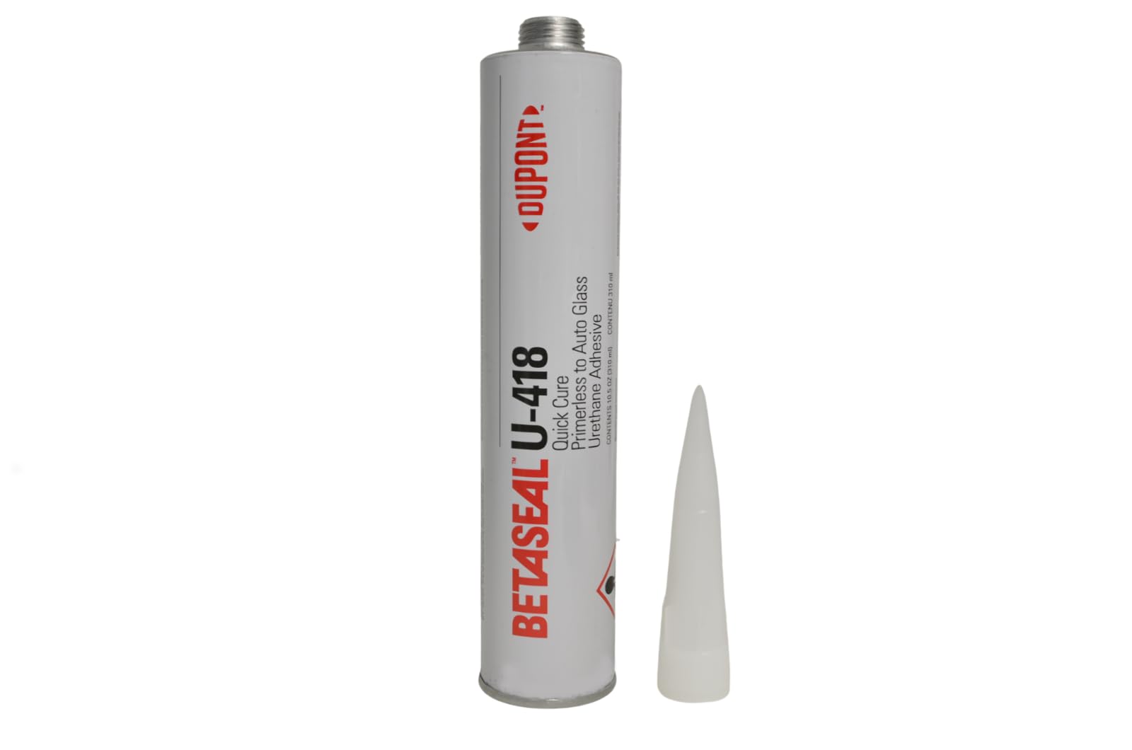 Dow Auto Glass Urethane Adhesive - Primerless Windshield Glue (10 Tubes) U-418 Case - Perfect for Car Windshield Repair & Replacement, DIY Auto Glass Installation
