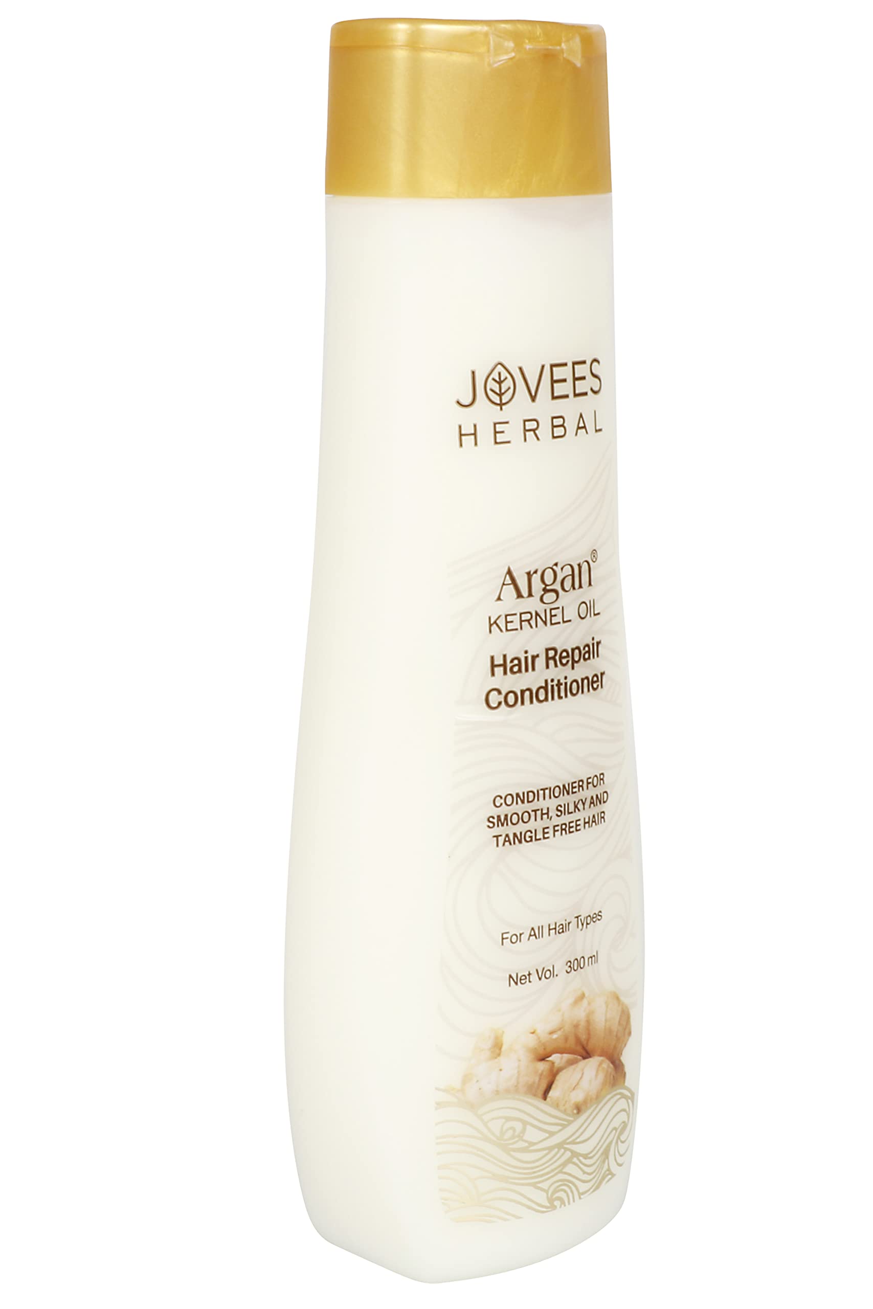 Jovees Herbal Argan Kernel Oil Hair Repair Conditioner 300ml - Smooths, Detangles & Repairs Dry Damaged Hair - All Hair Types - For Daily Use, Salon Results at Home