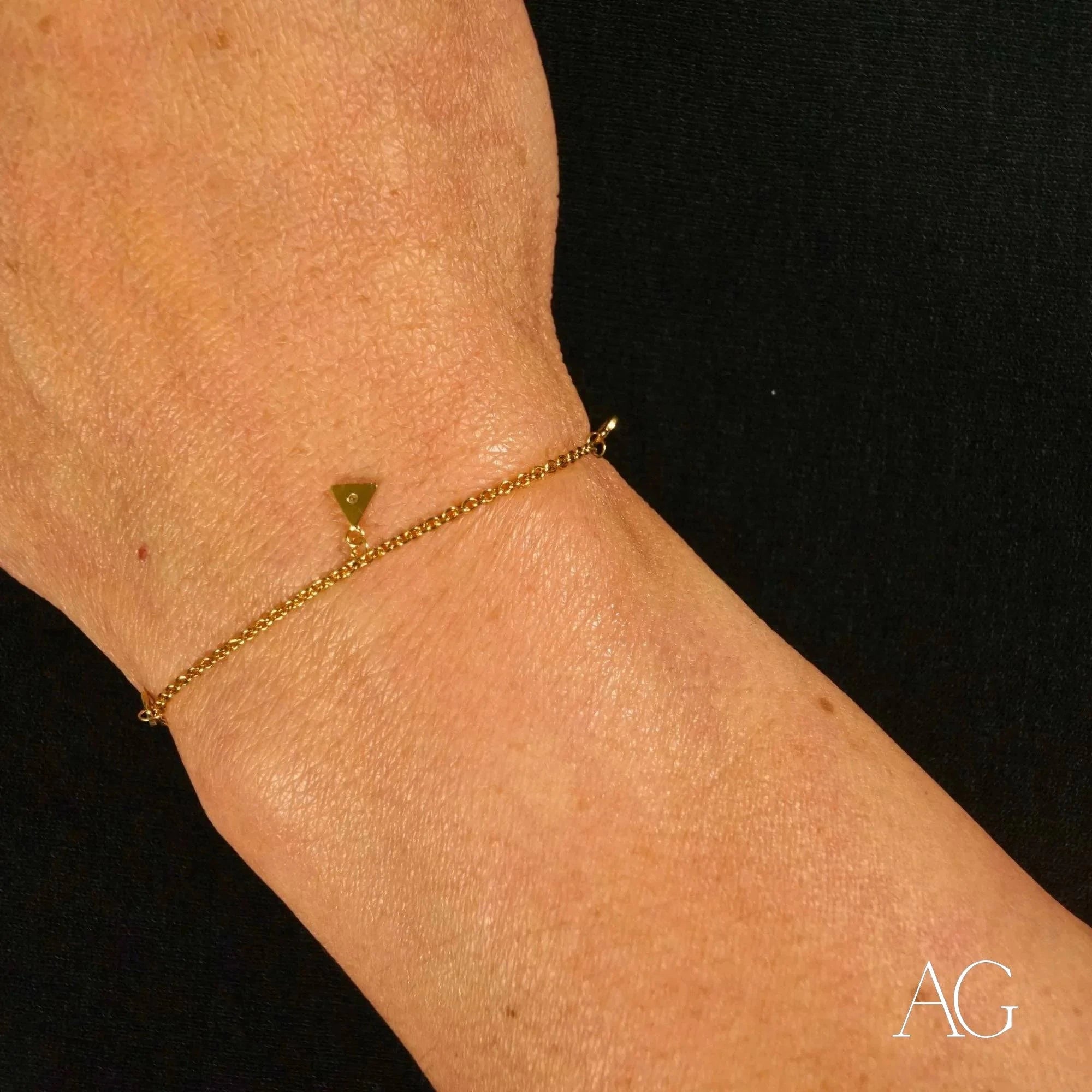 18K Gold CZ Bracelet for Kids - Elegant & Durable Jewelry for Girls, Birthday Gifts, Special Occasions | Perfect for Parties, School Events & Everyday Wear
