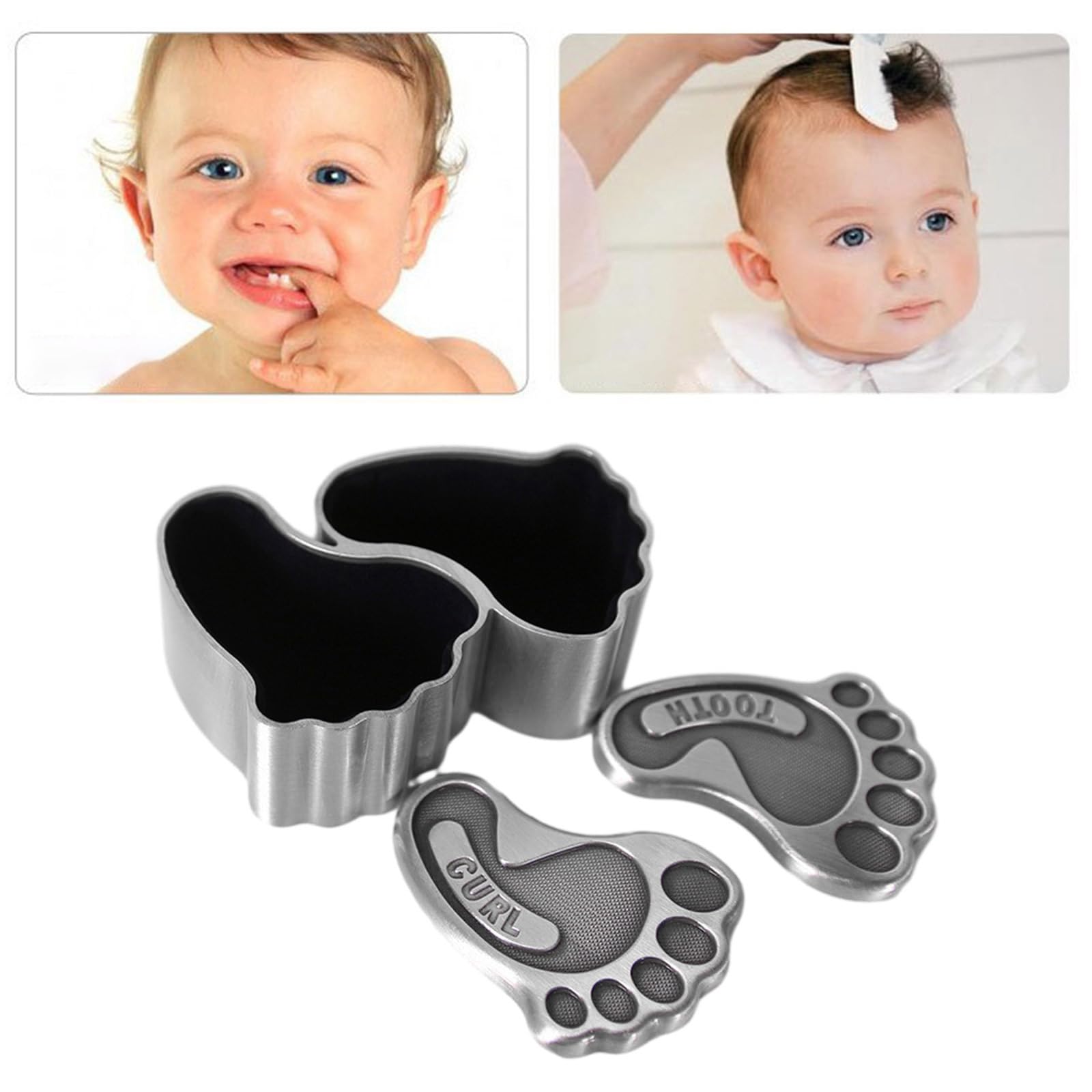 Baby's First Tooth Keepsake Box Set - Tooth Holder & Memory Container for Kids - Perfect Gift for First Tooth Milestone - Ideal for Nursery, Baby Showers & Special Moments