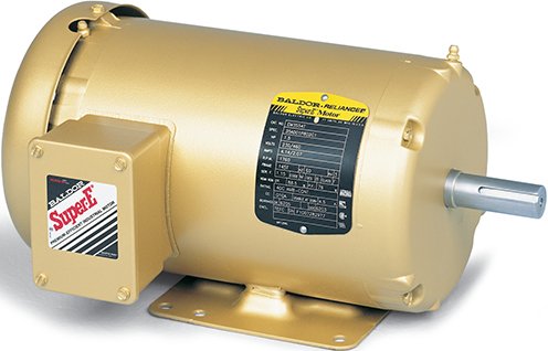 Baldor EM3554T Industrial Electric Motor - High Performance, Durable & Reliable for Heavy-Duty Applications | Perfect for Pumps, Fans, and Machinery in Manufacturing & Construction
