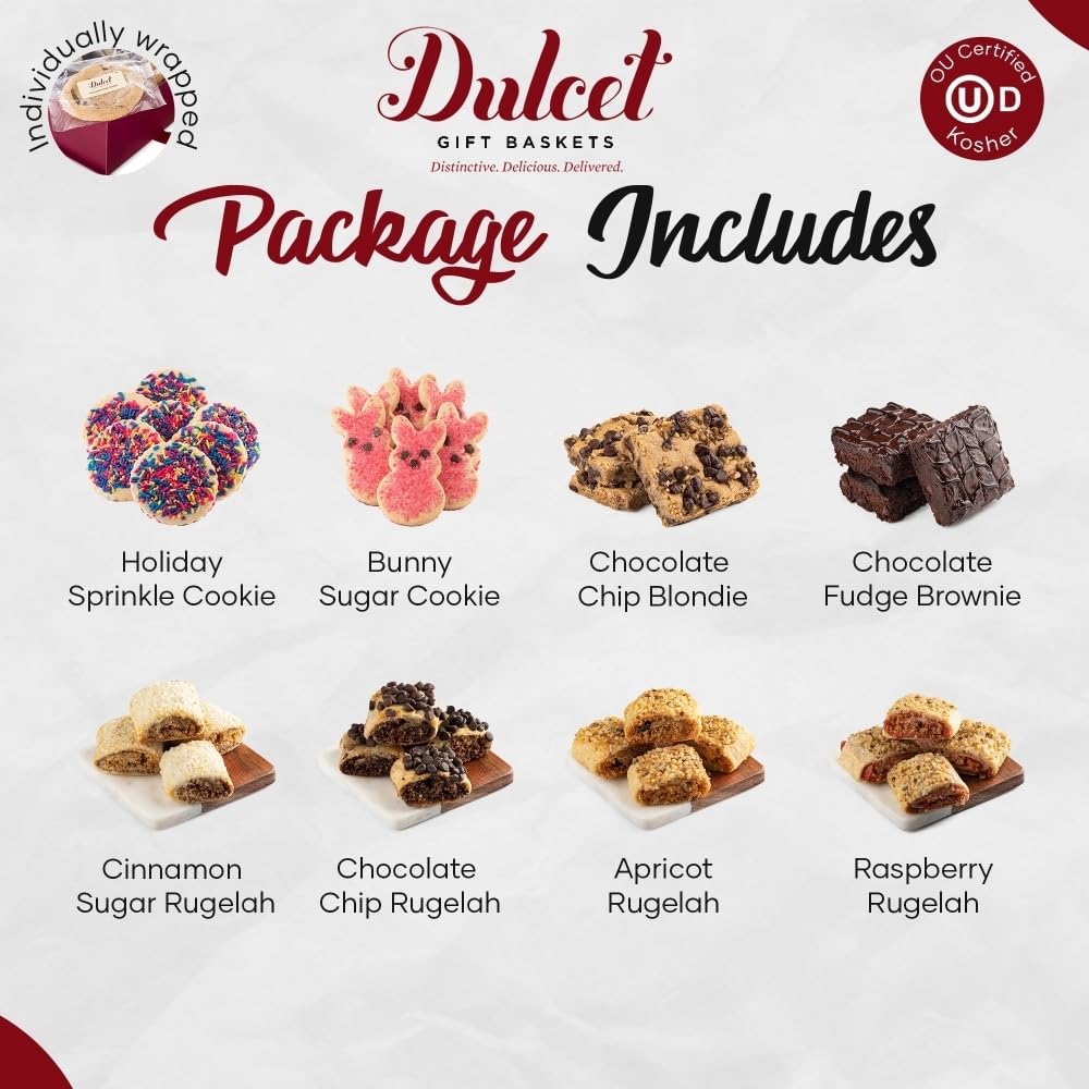 Gourmet Food Gift Towers & Bakery Gift Baskets - Premium Thank You & Thinking of You Gifts for Friends, Family, Him, Her & Corporate Clients by Dulcet | Perfect for Holidays, Birthdays & Business Appreciation