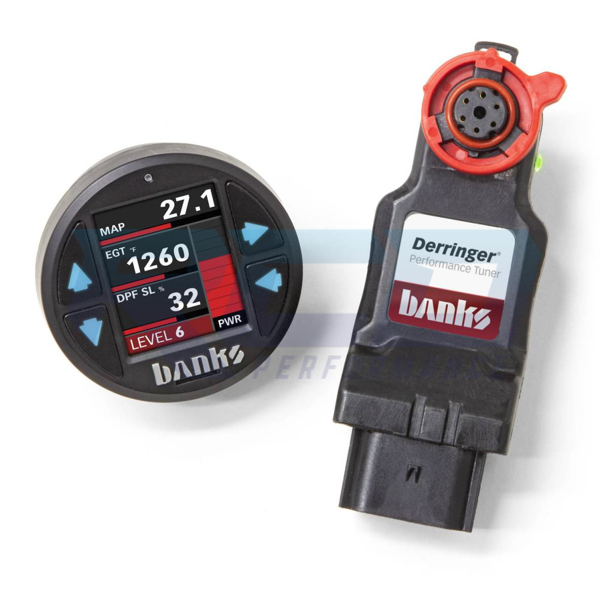 2017-2019 Ford 6.7L Power Stroke Banks Derringer Tuner - Performance Chip & Power Module for Enhanced Towing & Fuel Efficiency