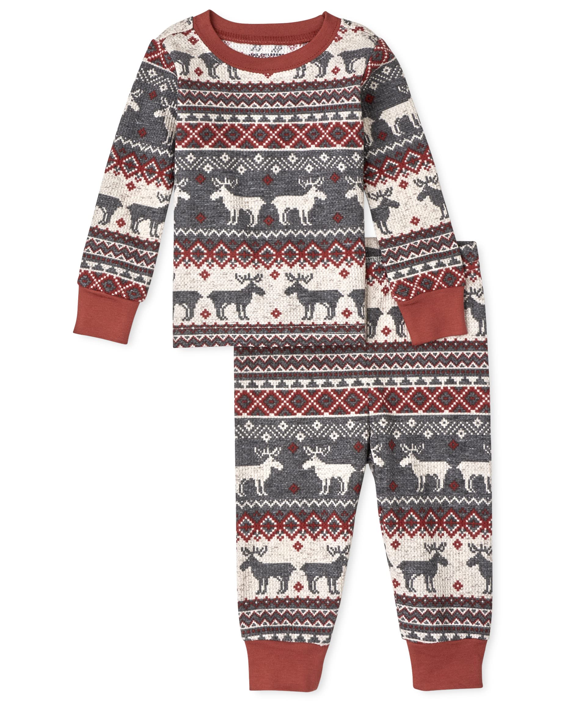 Festive Kids Christmas Pajama Sets - Family Matching Cotton PJS for Holiday Photos