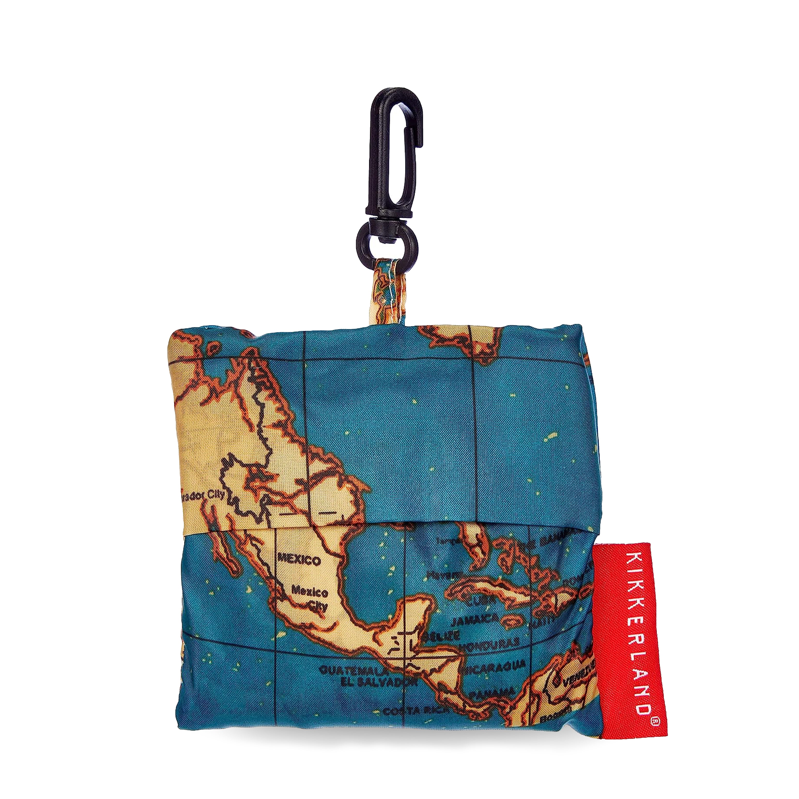 Portable Travel Laundry Bag with World Map Design - Lightweight & Durable for Camping, Backpacking & College Dorms