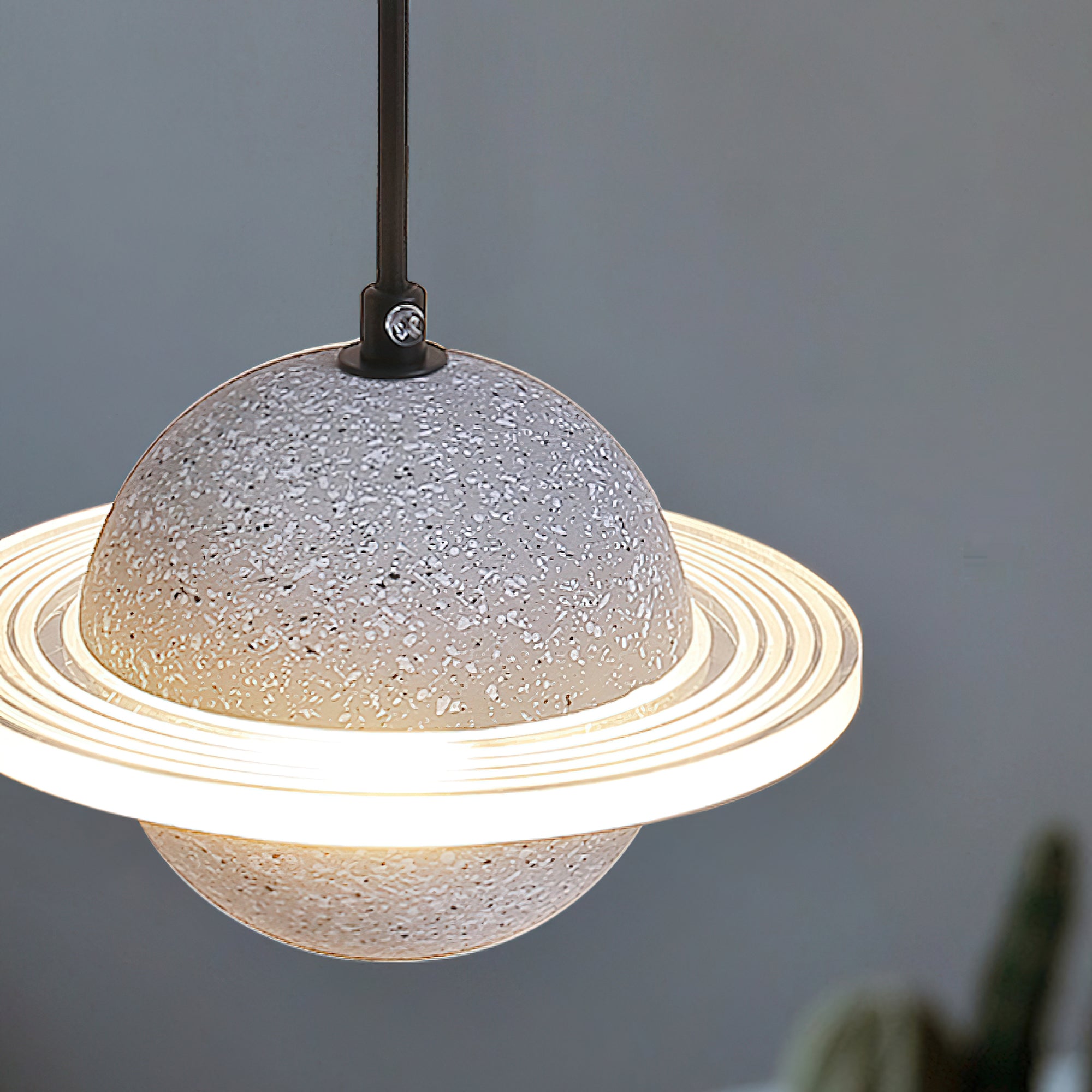 Artsy Planet Pendant Light - Modern Celestial Ceiling Fixture for Bedroom, Living Room & Nursery Decor | Solar System Inspired Lighting for Home & Office