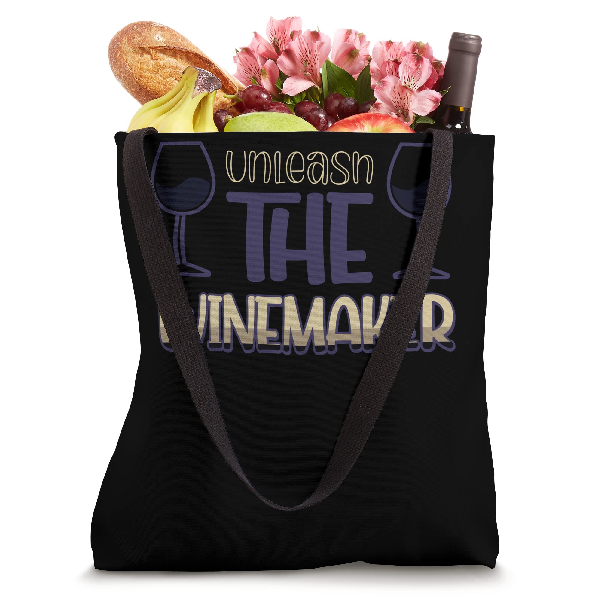Premium Winemaker Tote Bag - Durable & Stylish Wine Carrier for Vineyard Visits, Wine Tasting Events & Winery Tours