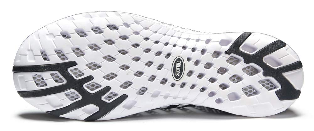 SUOKENI Men's Quick Drying Slip On Water Shoes - Lightweight Aqua Shoes for Beach, Swimming, Surfing & Water Sports | Perfect for Pool, Boating & Outdoor Activities