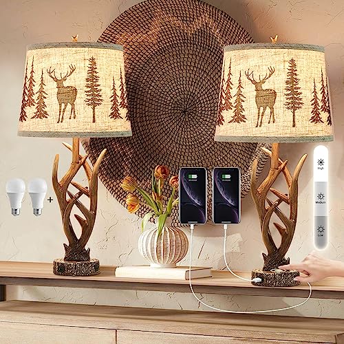 ③【Upgrade】Touch Dimmable-Dark Brown