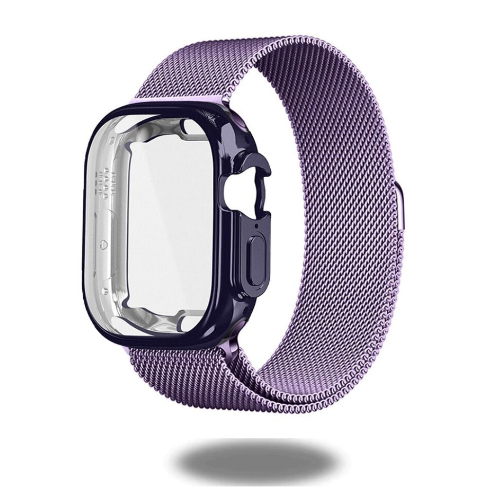 Durable Metal Mesh Loop with Shockproof TPU Case - Perfect for iPhone 14/13/12 Series, Samsung Galaxy & Pixel Phones - Ideal for Gym, Outdoor Activities & Everyday Protection