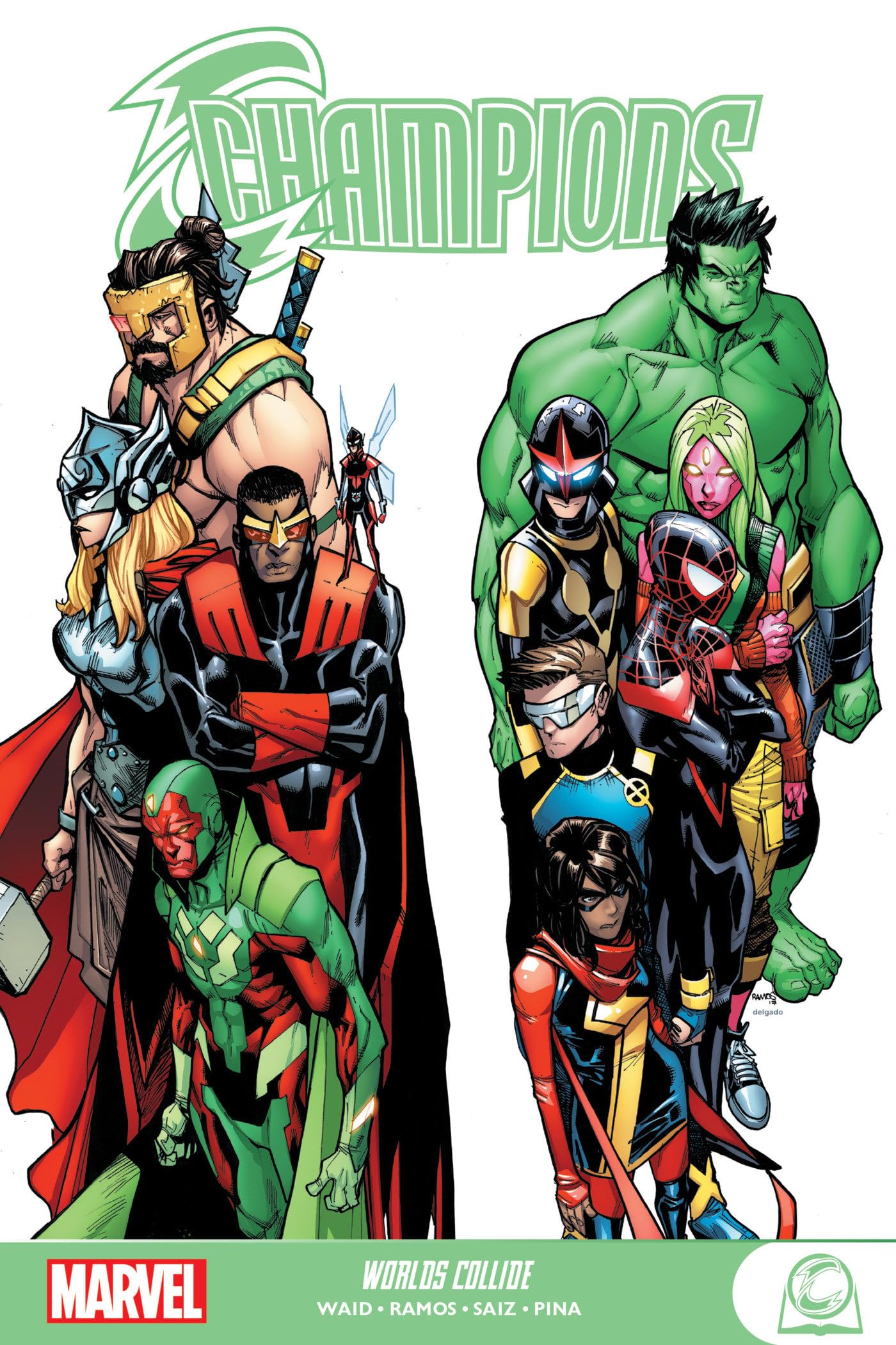CHAMPIONS: WORLDS COLLIDE (Book 2) - Epic Superhero Adventure Novel for Teens & Adults - Perfect for Marvel & DC Comics Fans