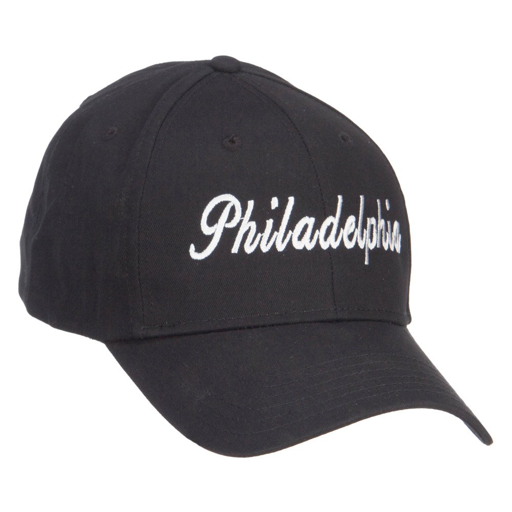 Philadelphia Embroidered Baseball Cap - Official City of Philadelphia Design - Adjustable Snapback Hat for Men & Women - Perfect for Sports, Outdoor Activities & City Pride