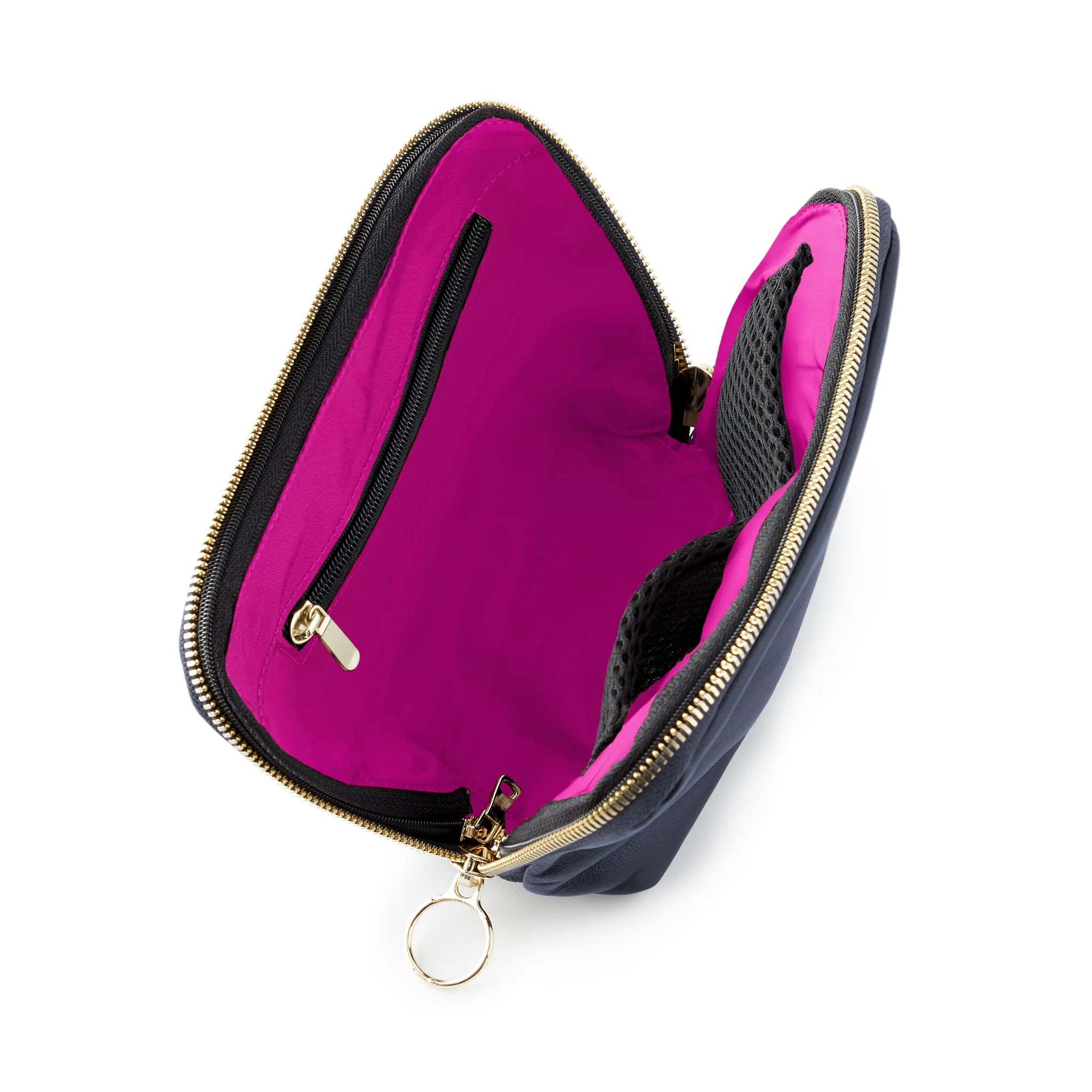 Everyday Makeup Bag - Waterproof Cosmetic Pouch for Travel, Gym & Daily Use | Portable Organizer for Makeup Brushes, Lipstick & Beauty Essentials