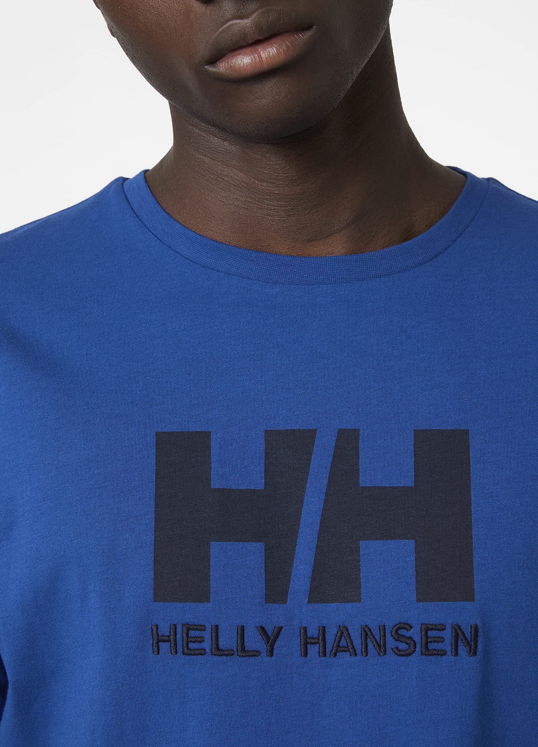 Helly Hansen HH Logo Men's T-Shirt - Comfortable Cotton Crewneck Tee for Casual Wear, Outdoor Activities & Street Style Fashion