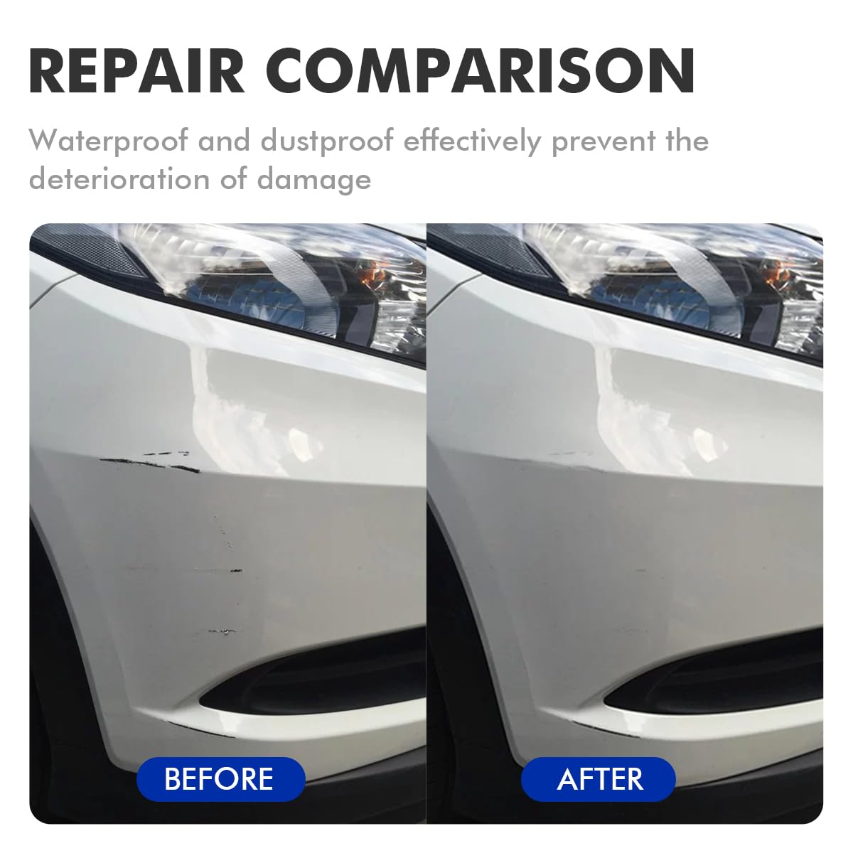 Car Touch Up Paint Kit - Quick & Easy Scratch Repair for Vehicles | Automotive Paint for Black Cars | Perfect for Minor Scratches & Chips