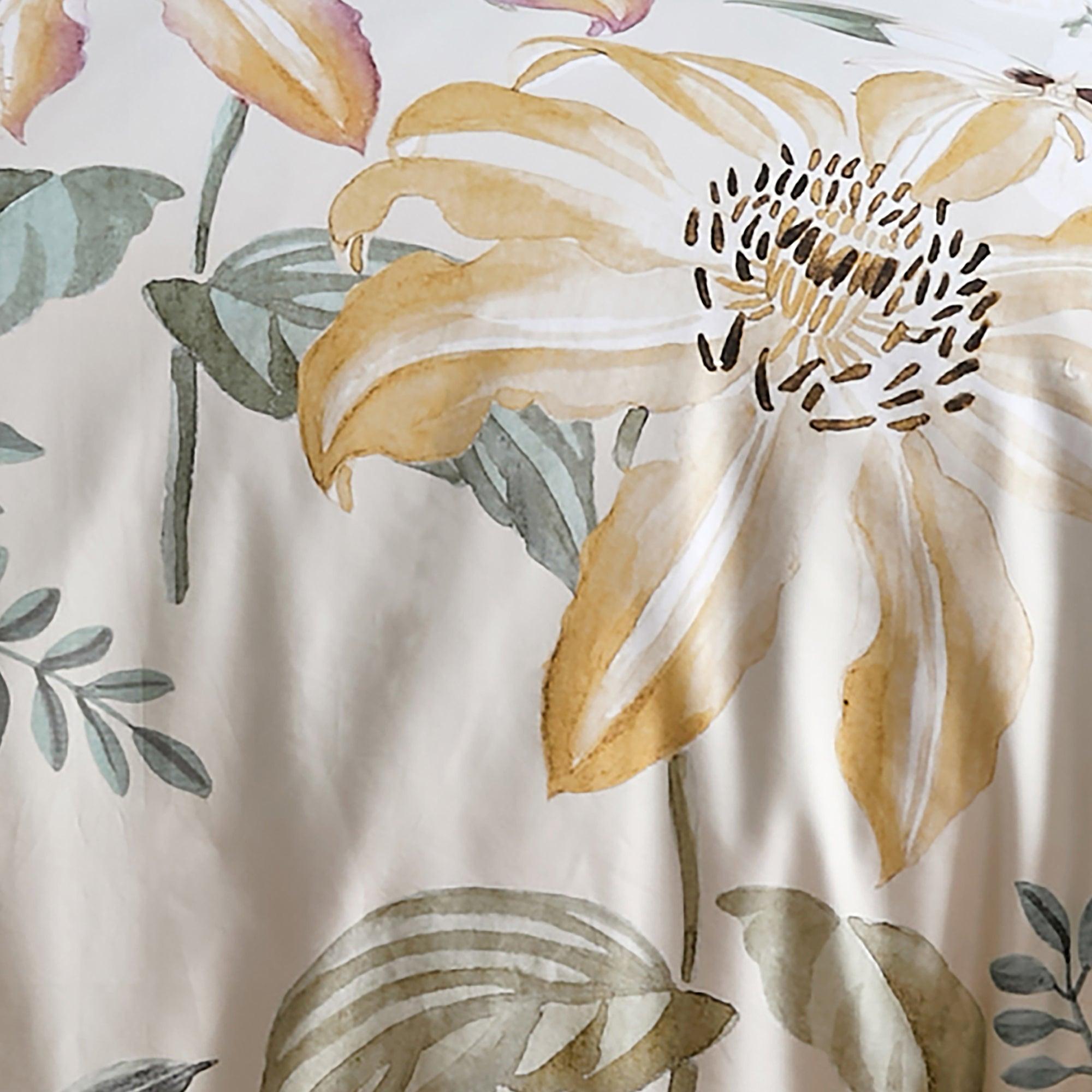 Soiree Sagara Luxury Duvet Cover Set - King Size, Soft & Breathable Gold Bedding Set for Master Bedroom, Guest Room, or Hotel Decor