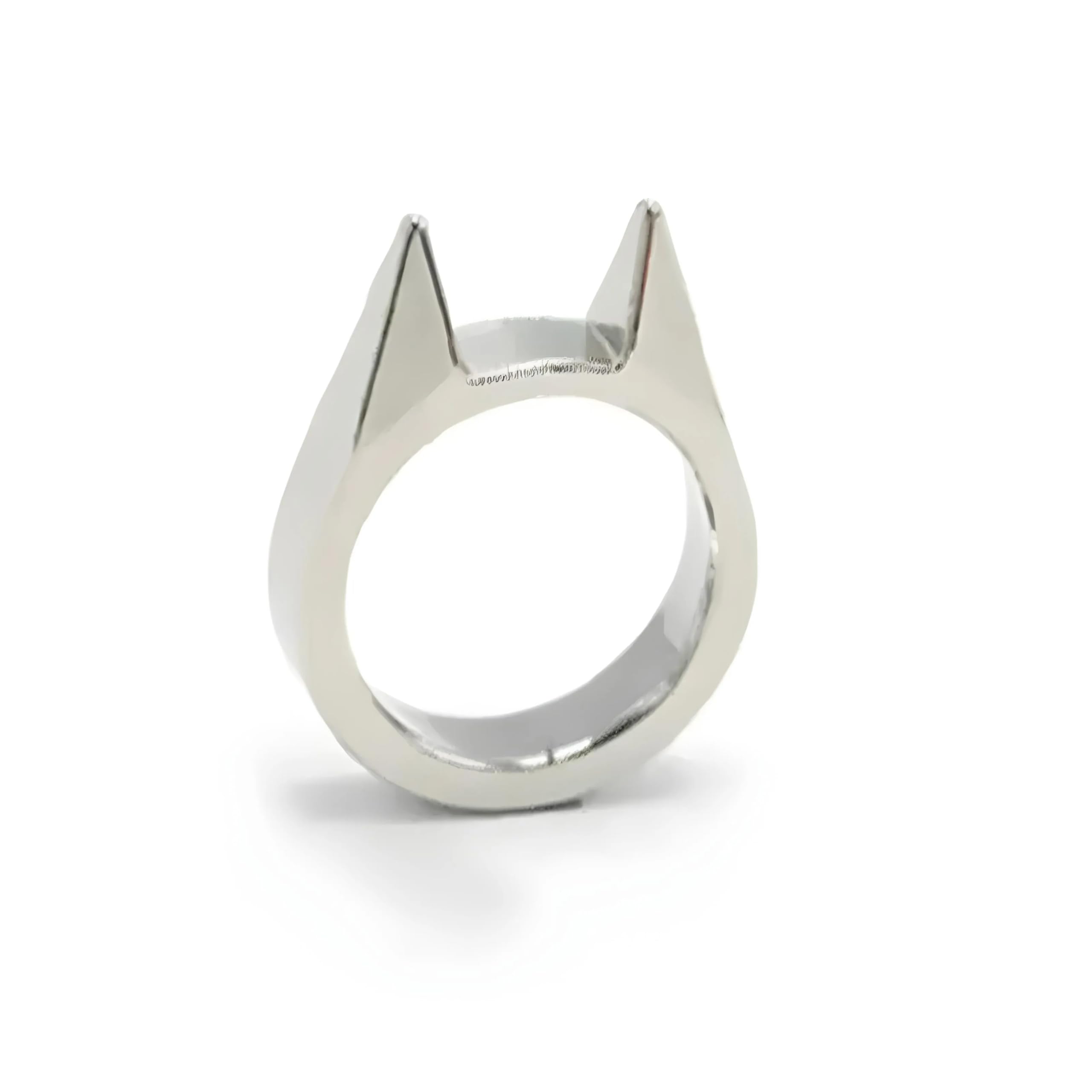 Stylish Unisex Cat Ear Knuckle Rings - Trendy Colorful Metal Jewelry for Women & Men - Perfect for Cosplay, Halloween, and Gothic Fashion Accessories