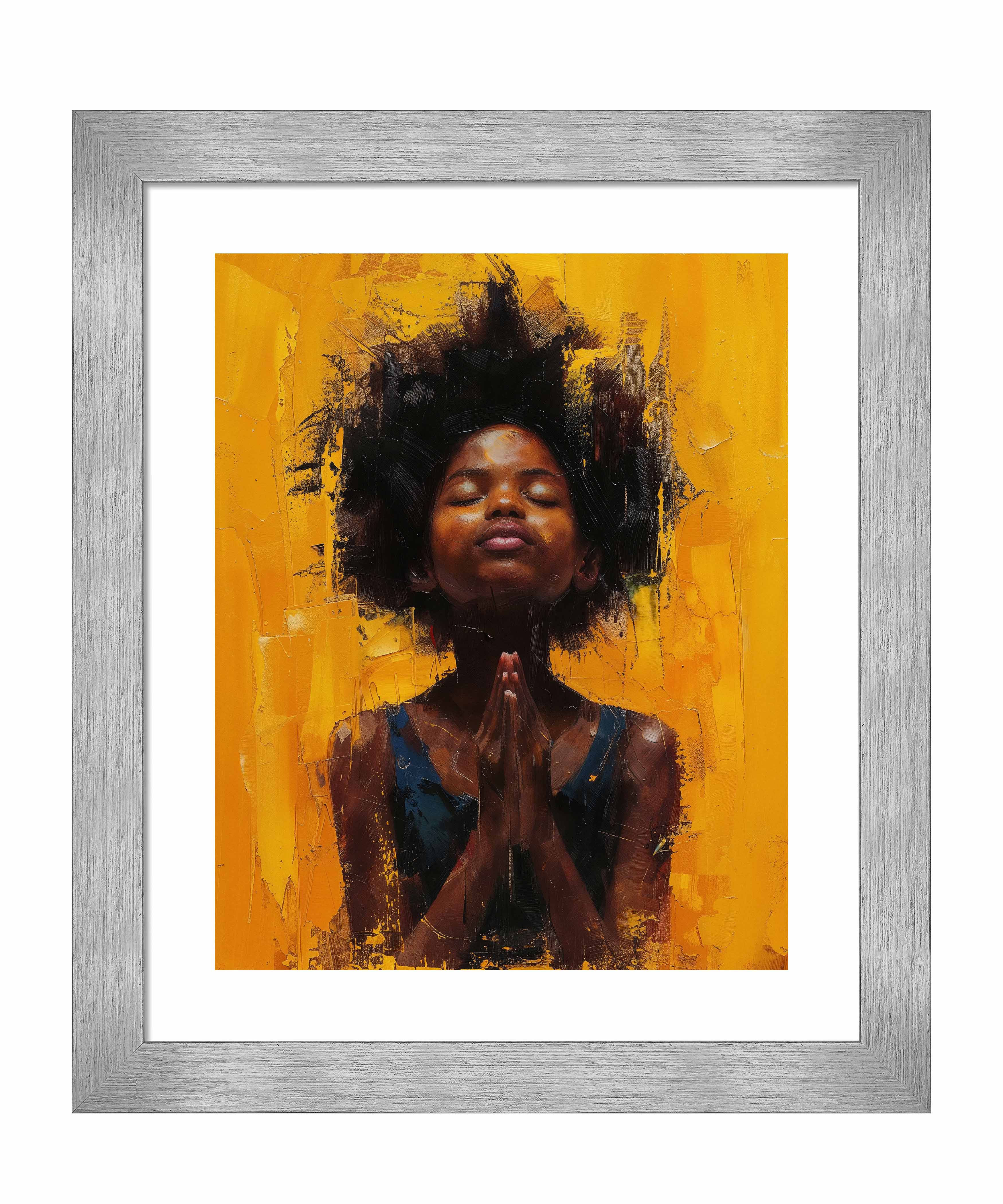 Devotional Art Prints with Candlelight - Perfect for Home Decor, Meditation Spaces & Spiritual Gifts