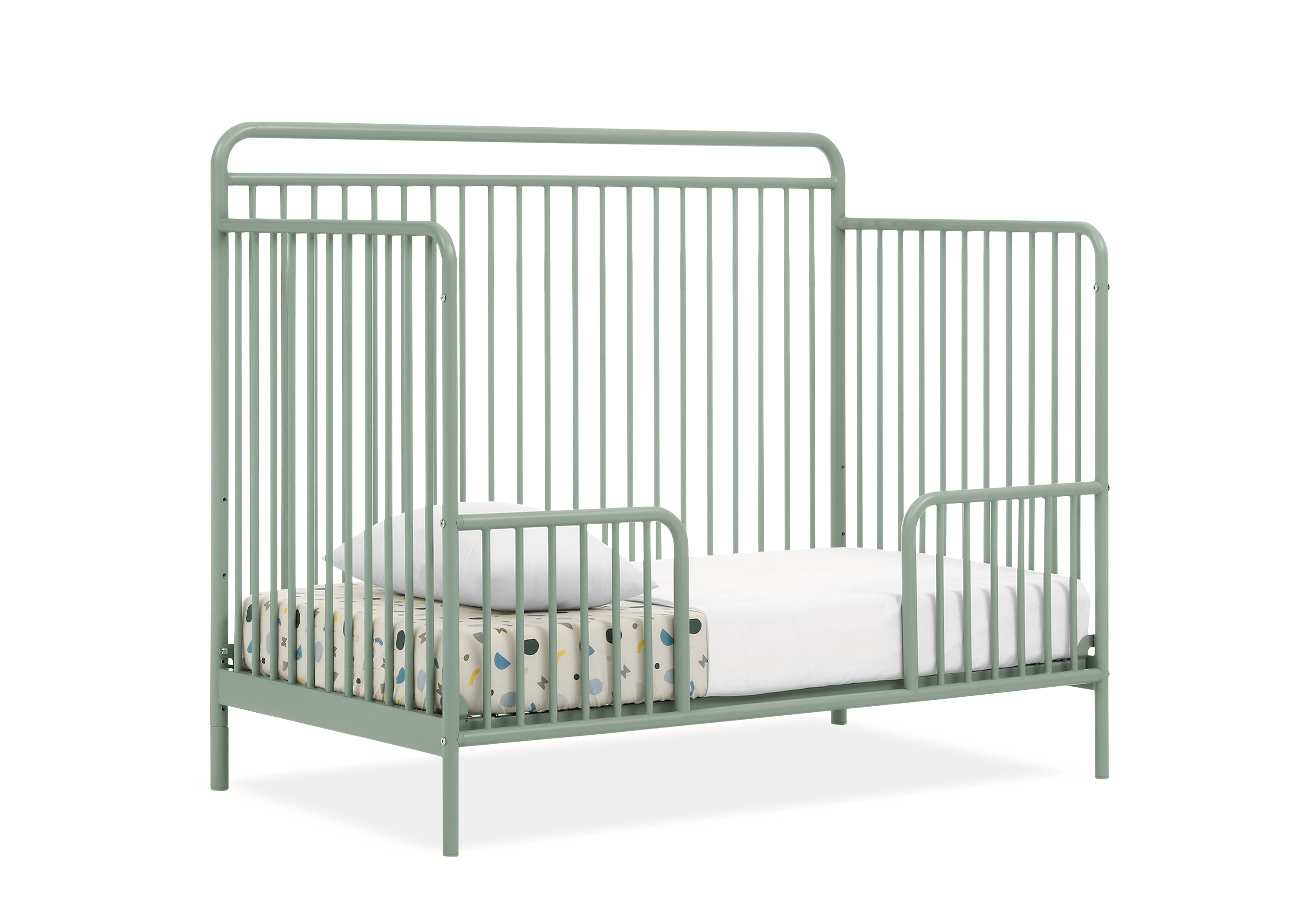 Hayden 5-in-1 Convertible Baby Crib - Toddler Bed, Daybed & Full-Size Bed | Safe Nursery Furniture for Newborns & Kids | Perfect for Bedrooms & Daycare Centers