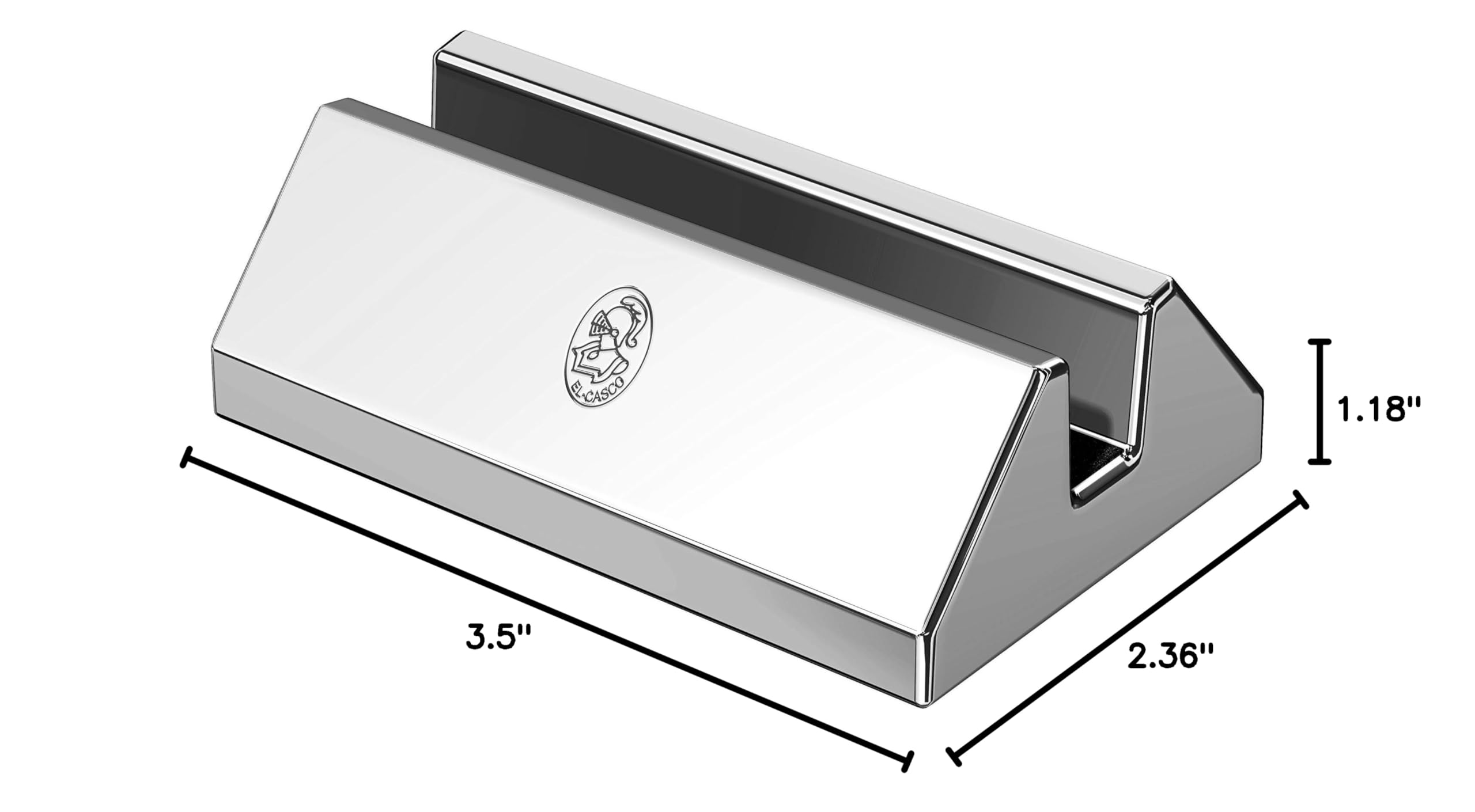 Premium M670CT Chrome Business Card Holder - Elegant & Durable Metal Card Case for Professionals - Perfect for Networking Events, Office Use & Corporate Gifts