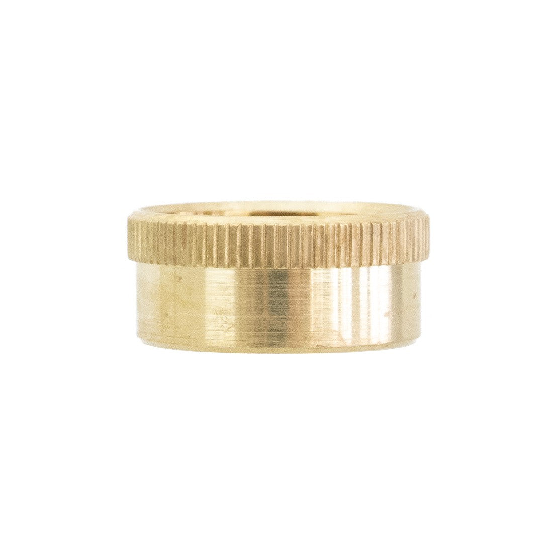 Premium Brass Garden Hose Cap - Female Threaded, Heavy Duty & Corrosion Resistant for Outdoor Watering, Irrigation & DIY Projects