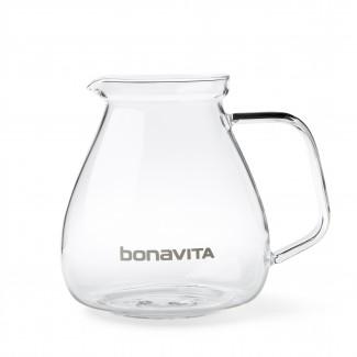 Bonavita 1.3L Glass Carafe Replacement - Durable Coffee Server for Drip Coffee Makers - Perfect for Home Brewing, Office Use & Entertaining Guests