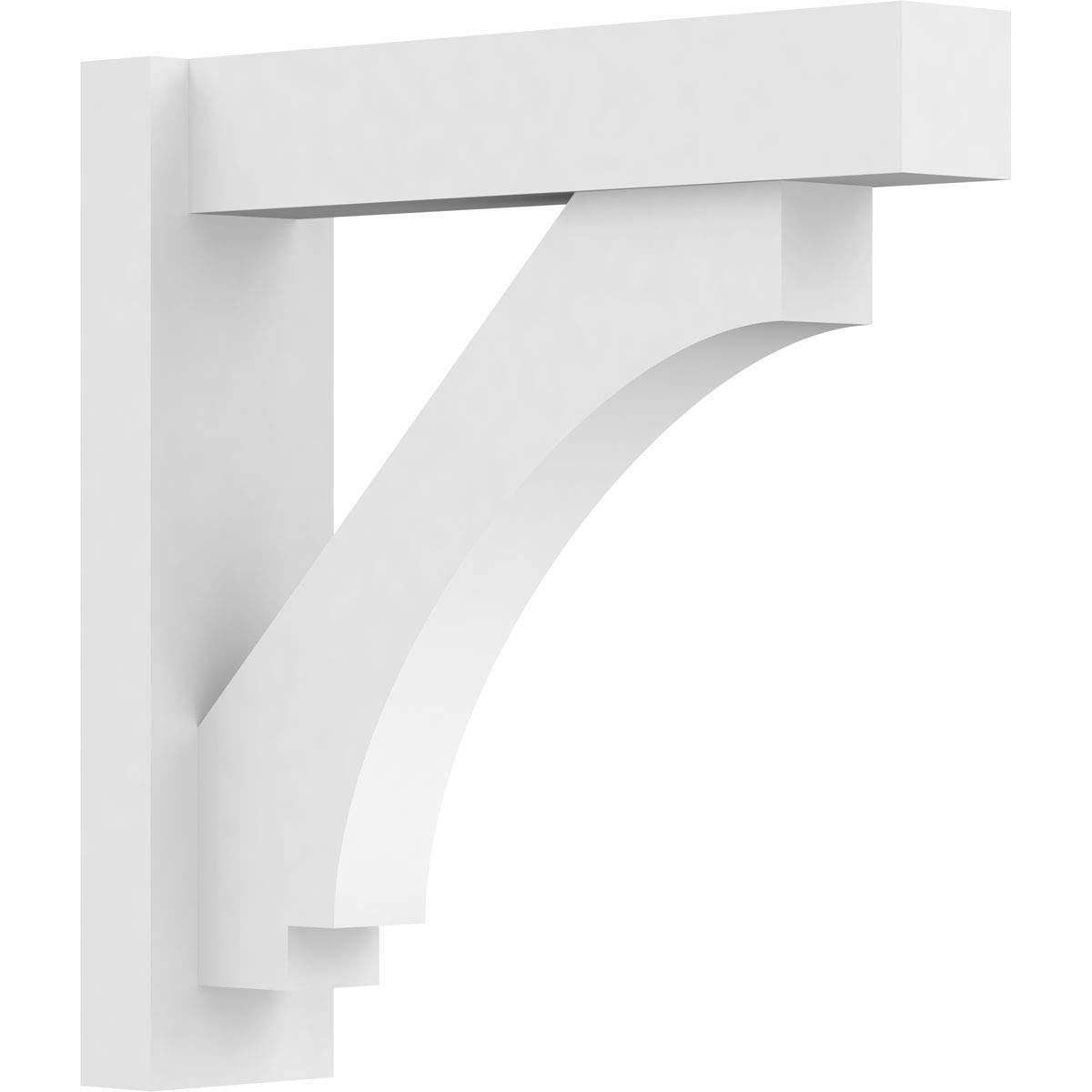 Ekena Millwork Imperial Architectural Grade PVC Outlooker with Block Ends - 5