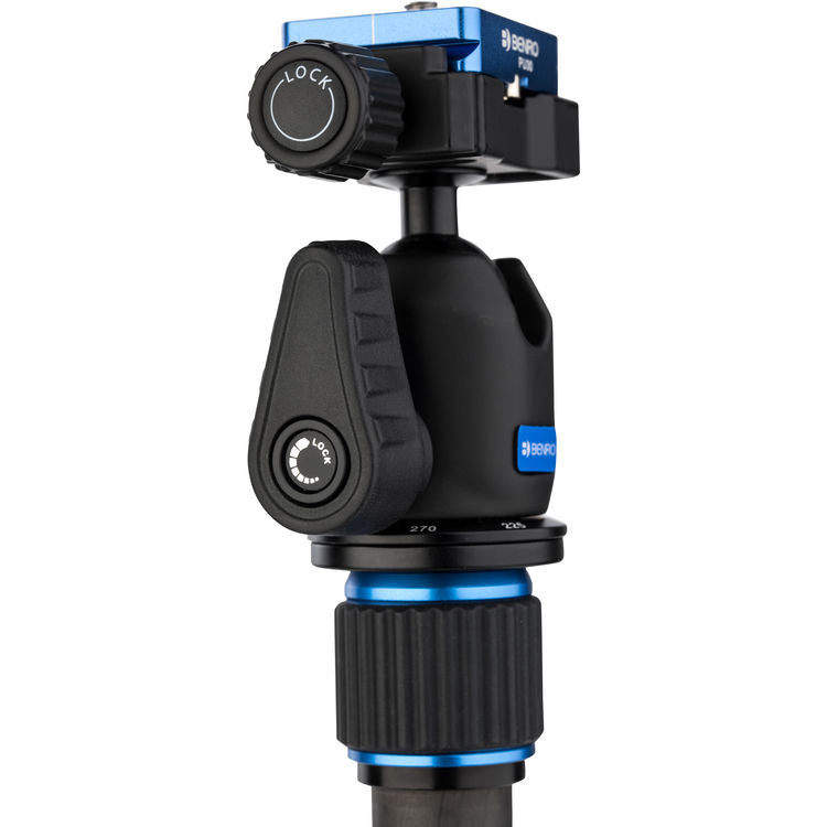 Benro FSL09CN00 Slim Travel Carbon Fiber Tripod - Lightweight & Compact for Photography, Hiking & Travel - Perfect for DSLR & Mirrorless Cameras