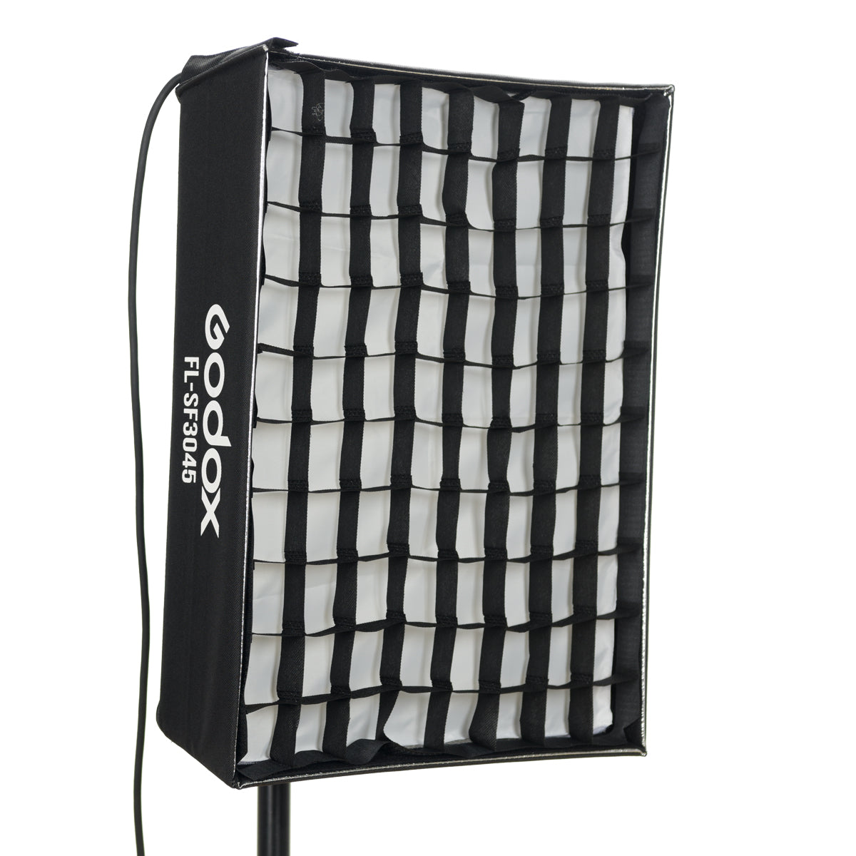 Godox FL60 Softbox with Grid - 45cm Flexible LED Light Diffuser for Photography, Videography & Studio Lighting - Perfect for Portraits, Product Shots & YouTube Videos