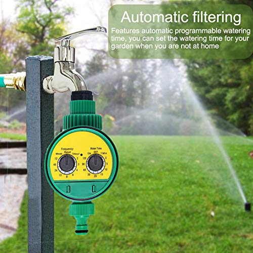 Automatic Water Timer for Garden - Smart Electric Irrigation Controller with Timer for Flowers, Grass & Plants | Perfect for Home Garden, Greenhouse & Lawn Watering System