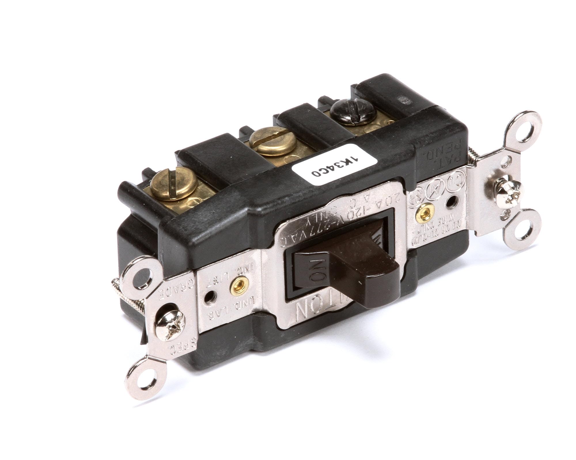 Randell EL SWT1286 DPDT Toggle Switch 20A 120/277V - Heavy Duty Electrical Switch for Industrial Equipment, HVAC Systems, and Commercial Lighting Control
