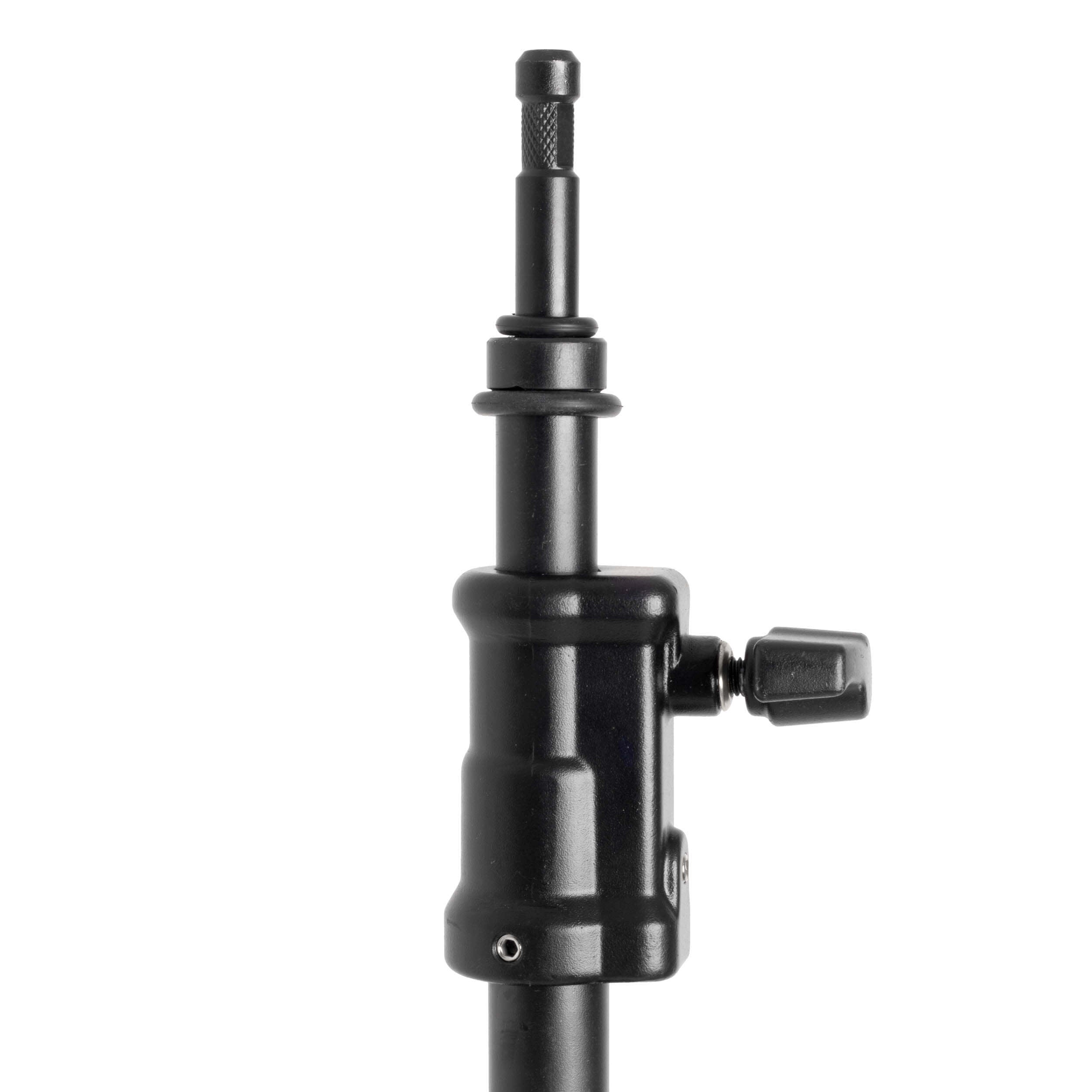 Professional C Stand with Detachable Turtle Base Grip & Arm Set - Matte Black Photography Lighting Stand for Studio, YouTube Videos & Film Production