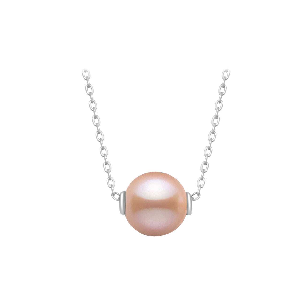 18K Gold Interchangeable 9-10MM Freshwater Pearl Necklace - Elegant Jewelry Gift for Women | Perfect for Weddings, Parties & Special Occasions