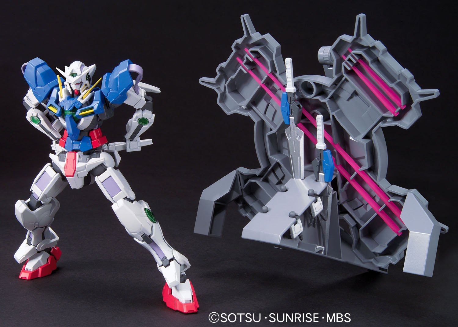 Gundam 00: SHCM-Pro GN-001 Gundam Exia 1/144 Scale Model Kit - High Detail Collectible Action Figure for Anime Fans & Model Builders | Perfect for Display, Gifts & Anime Collections