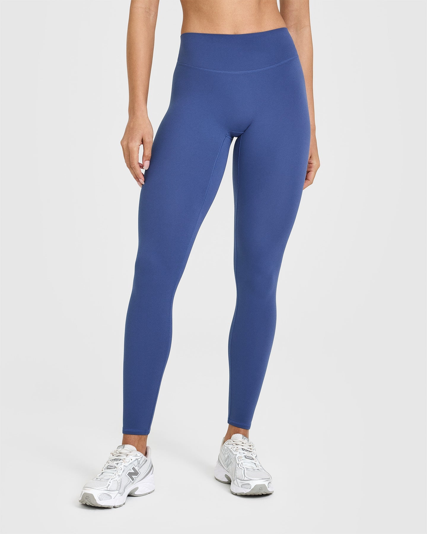 SoftMotion™ High-Waisted Yoga Leggings for Women - Shadow Blue | Stretchy & Breathable Workout Pants for Running, Gym & Lounge Wear