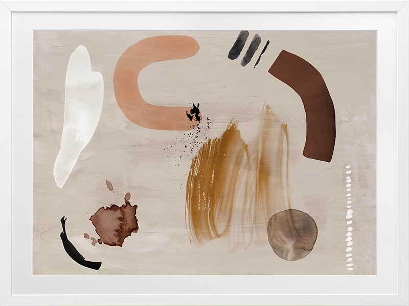 Dig Site II Framed Wall Art Print - Dinosaur Fossil Excavation Decor - Perfect for Home Office, Classroom & Paleontology Enthusiasts