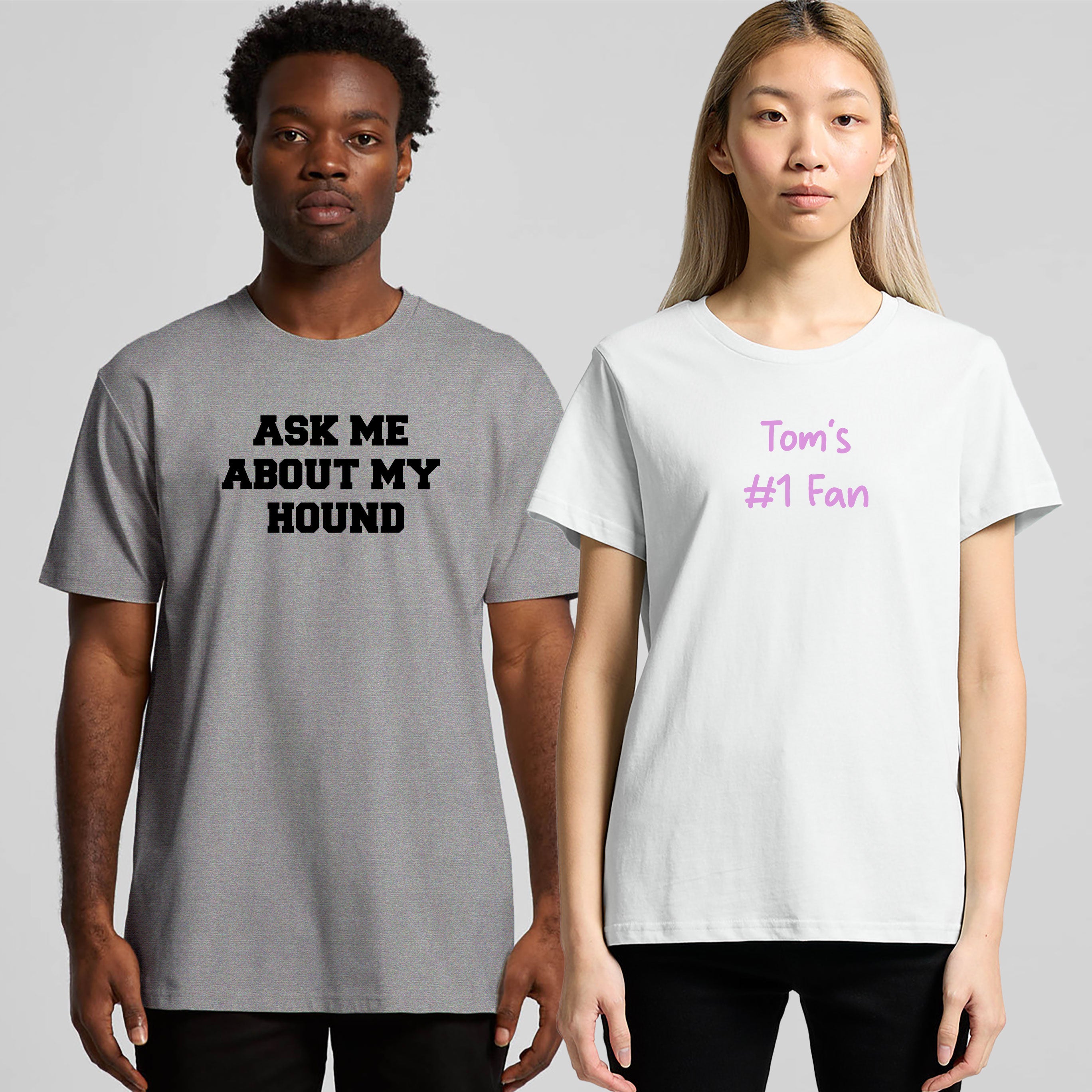 Custom HUMAN Tee - Personalized T-Shirt with Your Own Text | Unique Graphic Tees for Men & Women | Perfect for Gifts, Events & Casual Wear