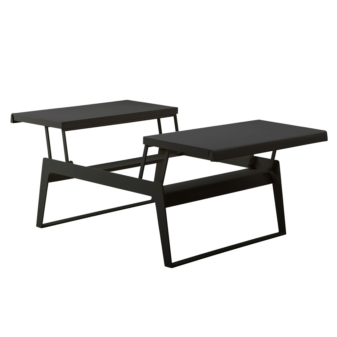 Modern Dual Height Chill Out Coffee Table - Adjustable & Stylish Living Room Furniture for Small Spaces, Apartments, and Home Decor