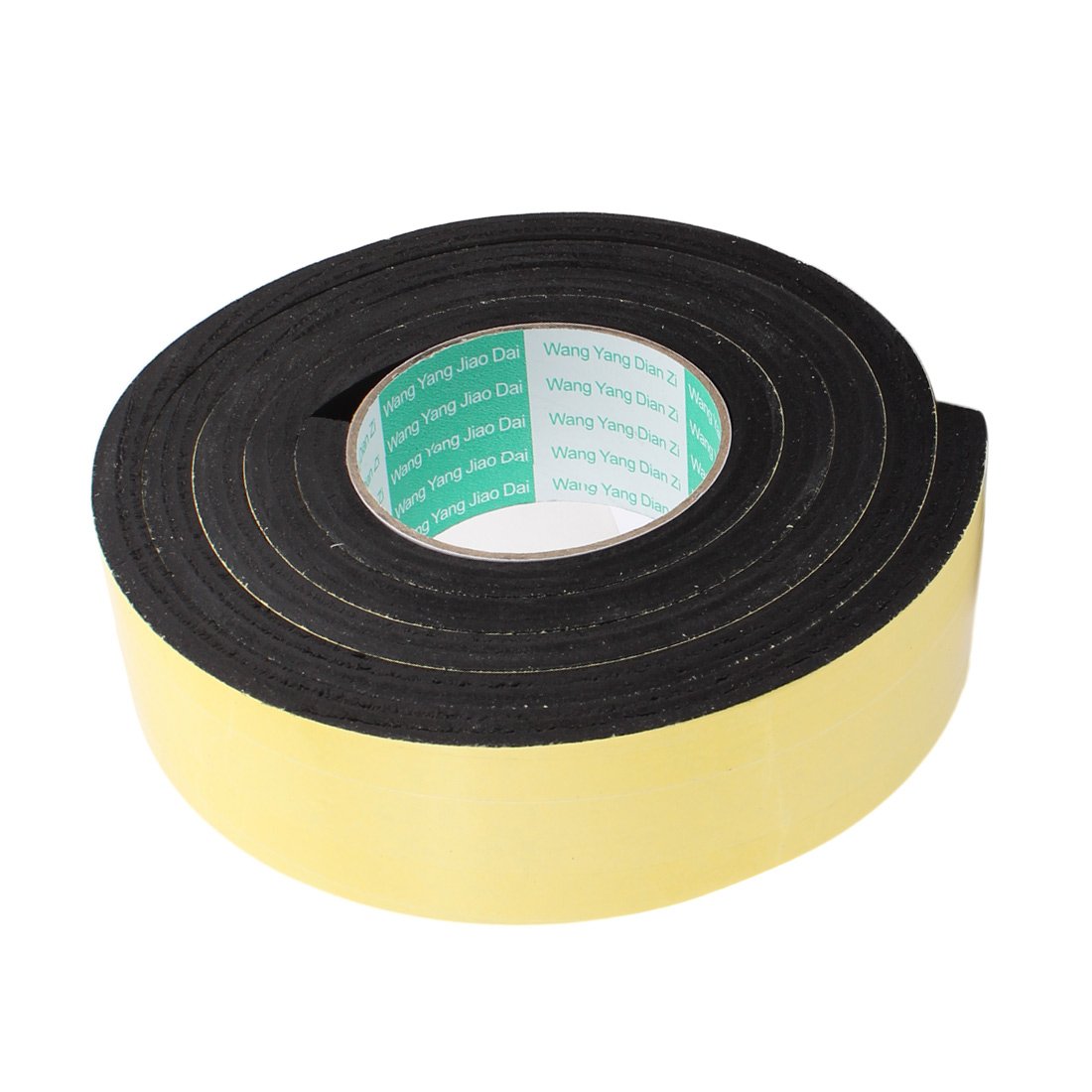 IIVVERR 50mm x 10mm EVA Foam Tape - Single Sided Adhesive Sponge Strip (2 Meters Length) - Perfect for DIY Crafts, Home Repairs, Soundproofing & Weatherproofing Projects