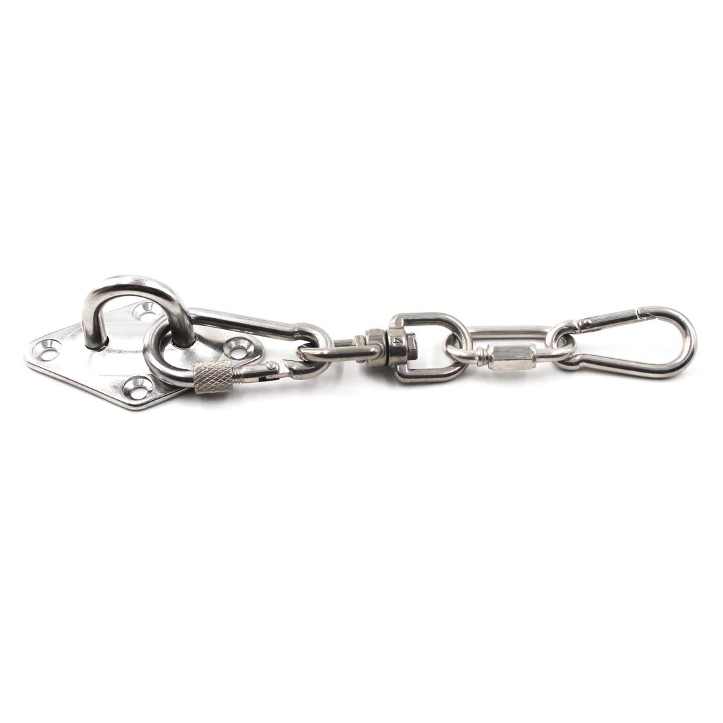 Heavy Duty 304 Stainless Steel Ceiling & Wall Mount Hook - 1/4