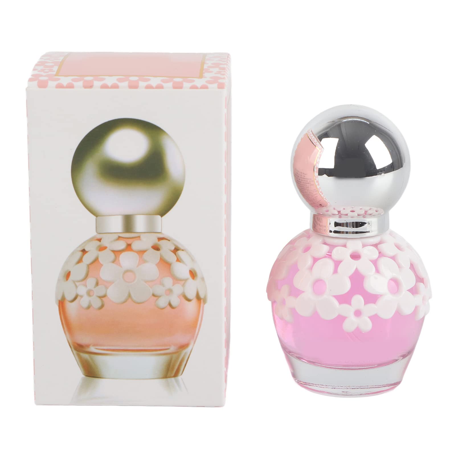 30ml Fantastic Female Original Perfume Atomizer - Floral Fruity Fragrance (Pink Daisy) | Portable Refillable Travel Perfume Bottle for Women, Gift Idea for Her | Perfect for Daily Use, Office, Dating & Special Occasions