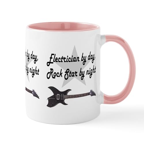 White/Pink Inside - ELECTRICIAN Mug