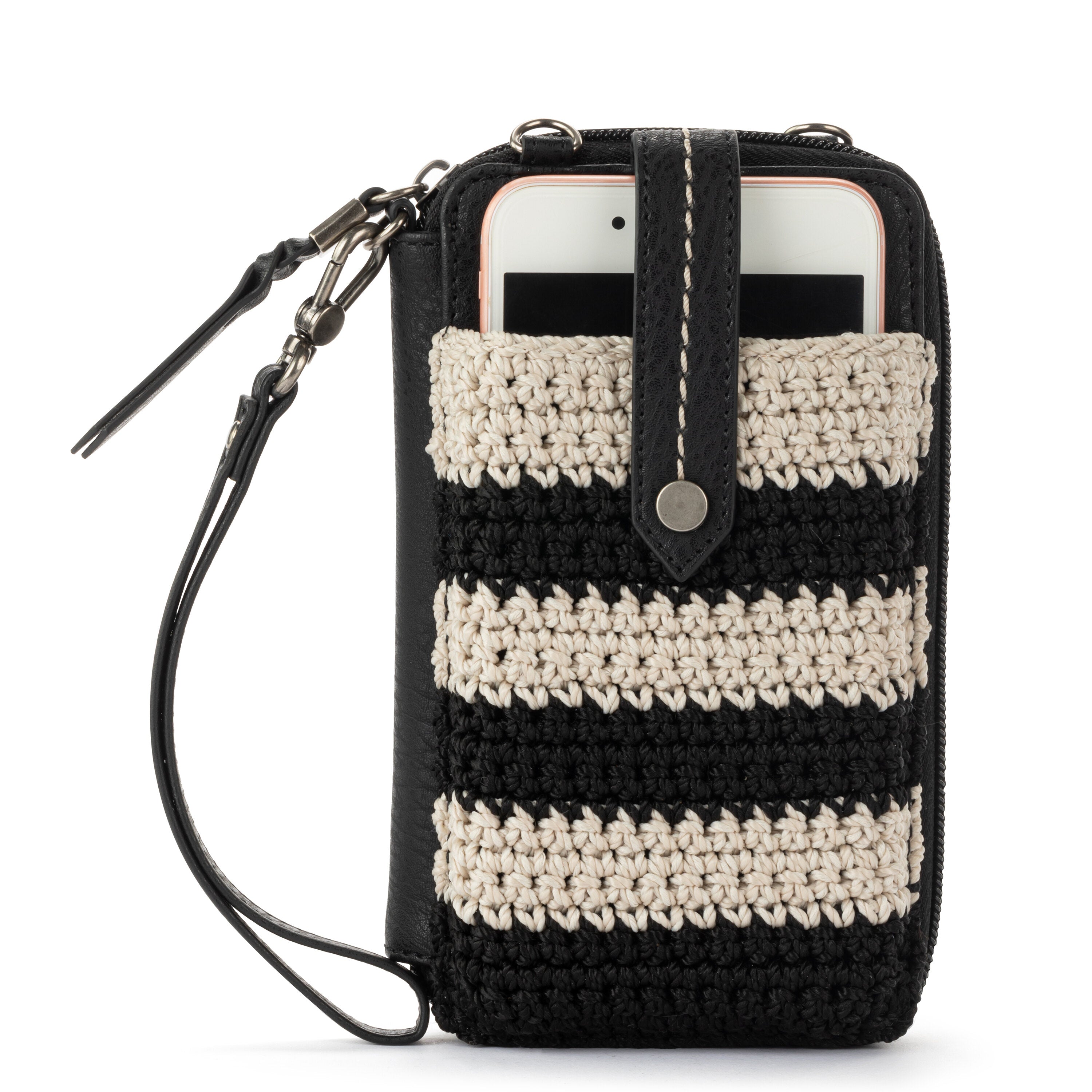 Hand Crochet - Black Stripe
